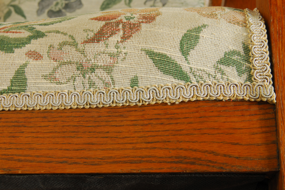 Vintage Arts and Crafts Style Oak Rocking Chair