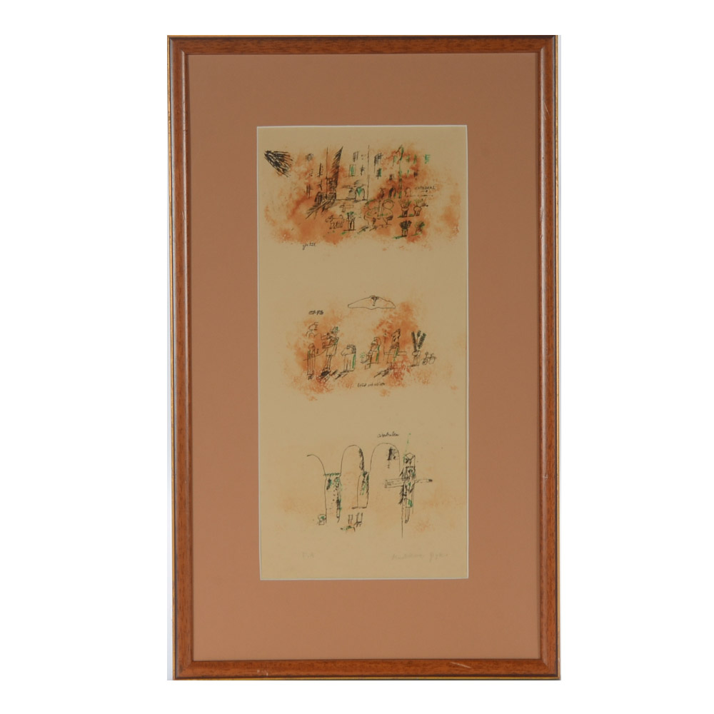 Madeleine Pyk Limited Edition Etching