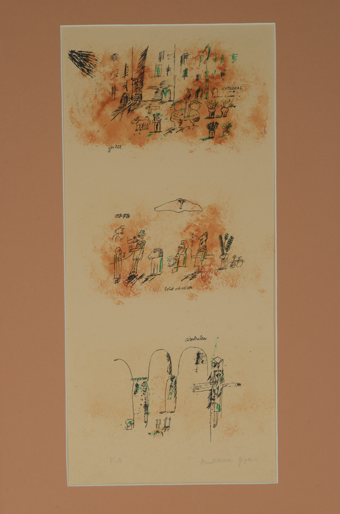 Madeleine Pyk Limited Edition Etching