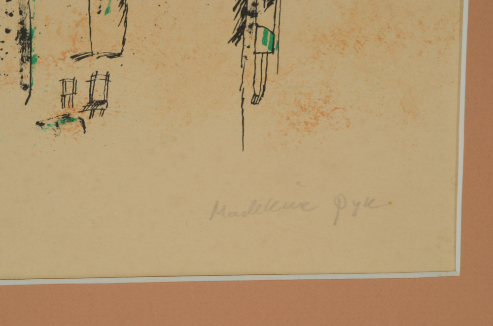 Madeleine Pyk Limited Edition Etching