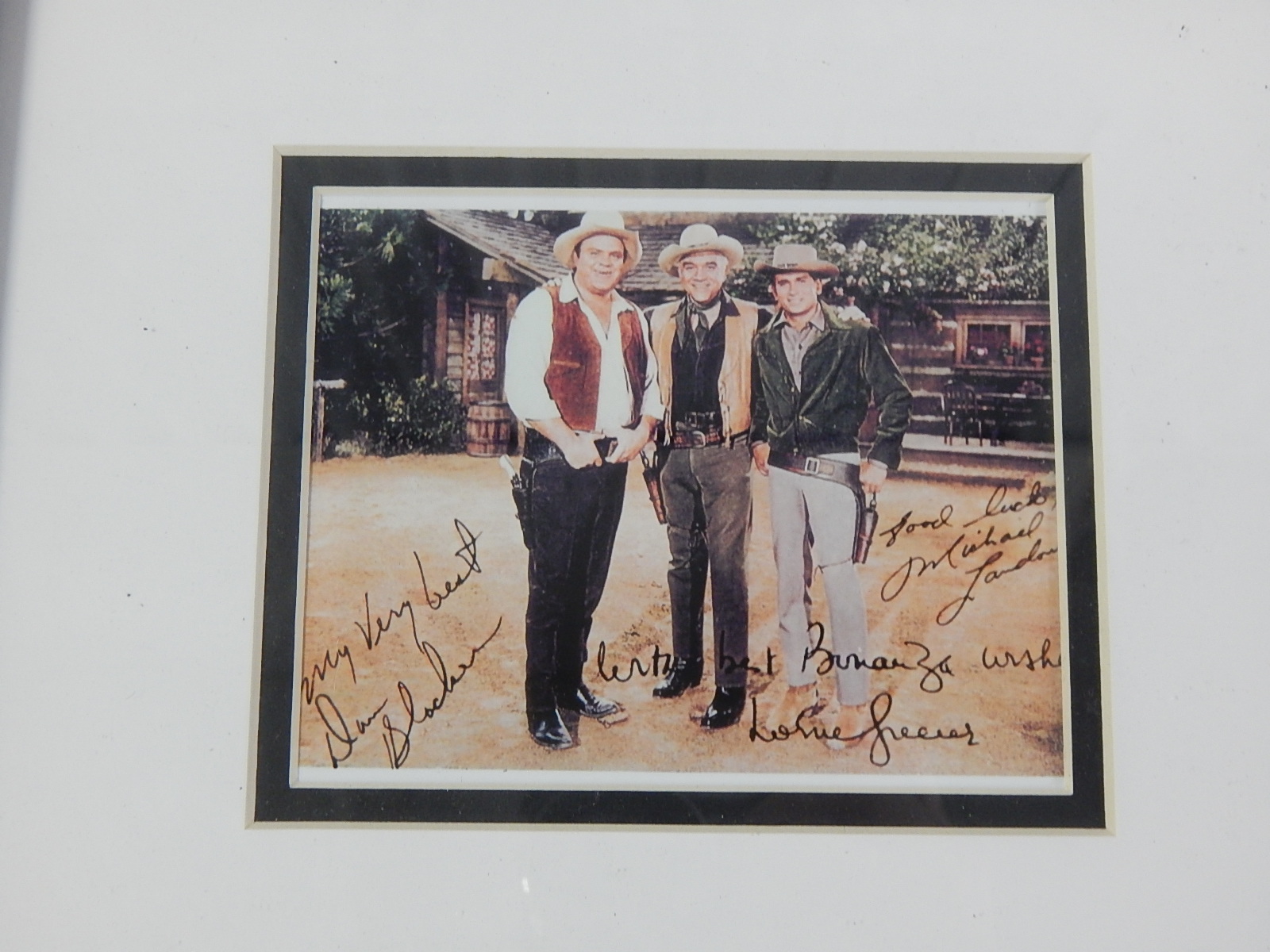 Framed 1970s/1980s Television Show Promotional Post Cards