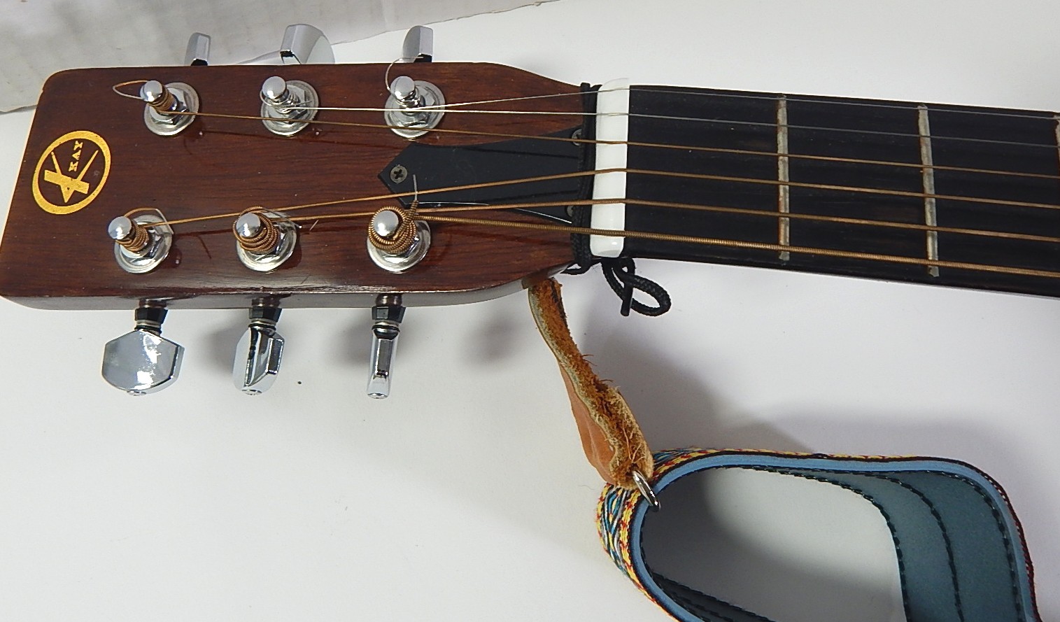 KAY Acoustic Guitar and Case - Model 550N