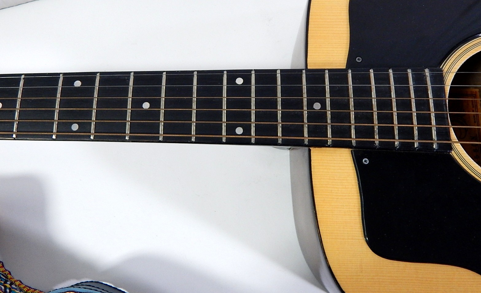 KAY Acoustic Guitar and Case - Model 550N