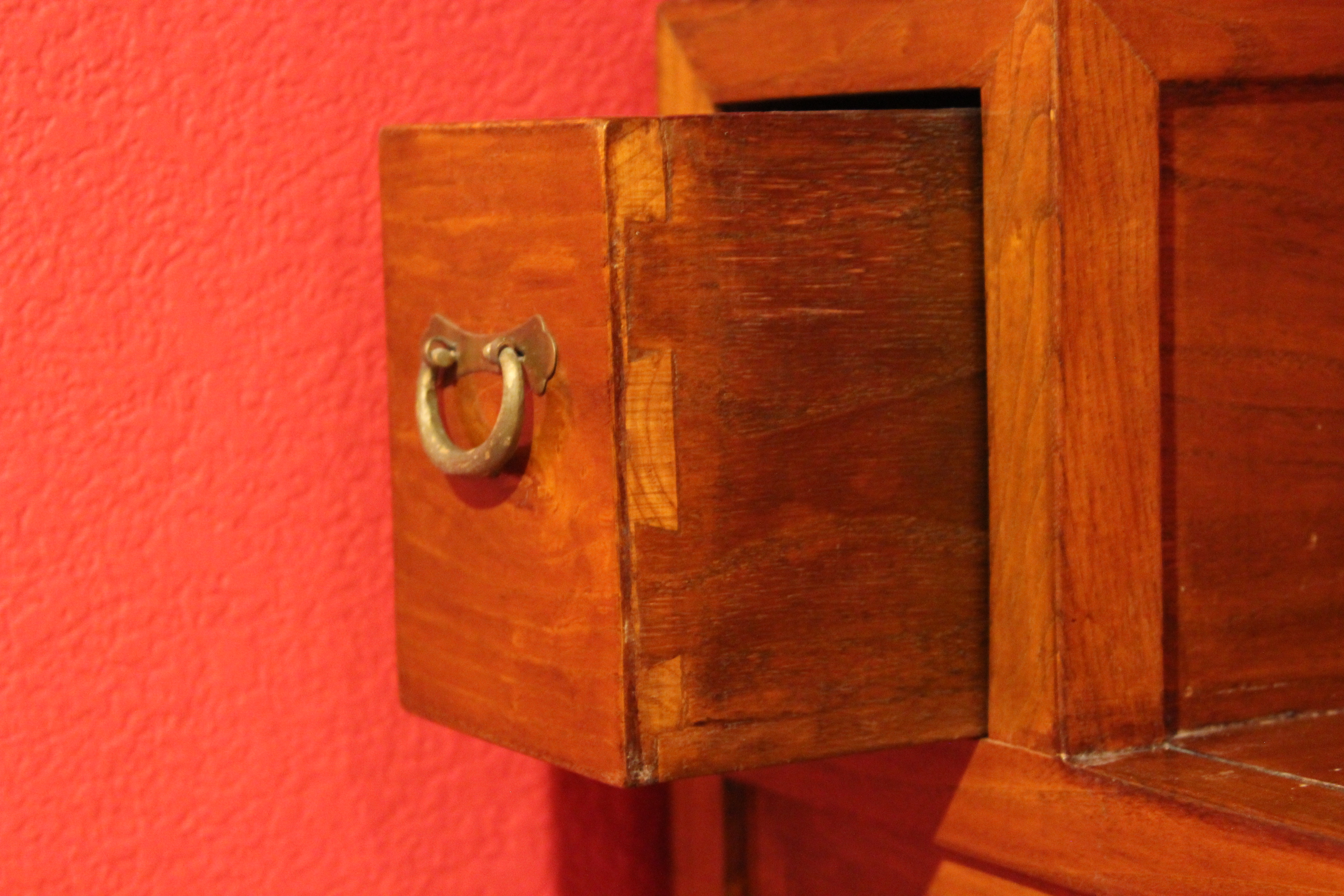 Vintage Japanese Step Tansu Cabinet