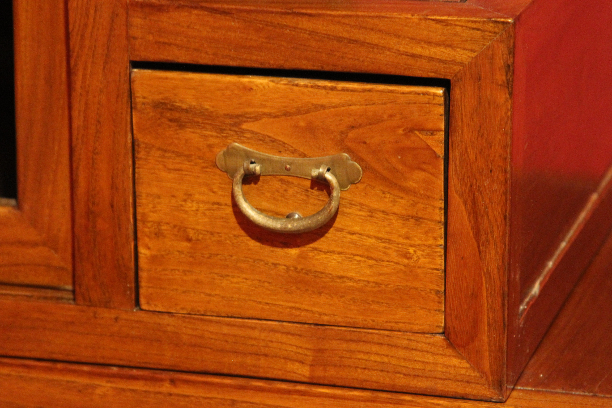 Vintage Japanese Step Tansu Cabinet