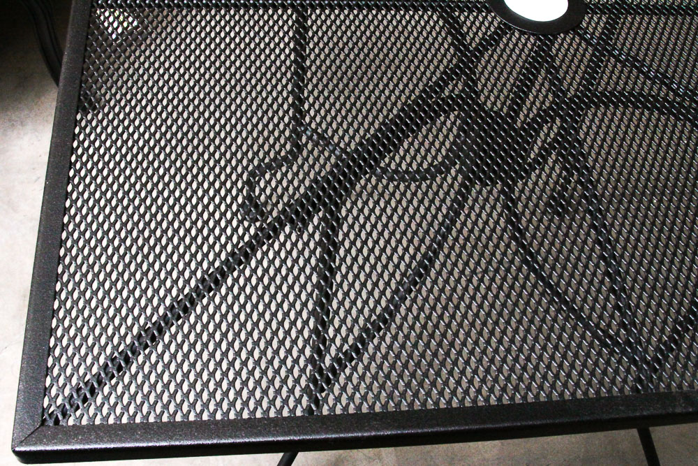 Meadowcraft Metal Patio Table