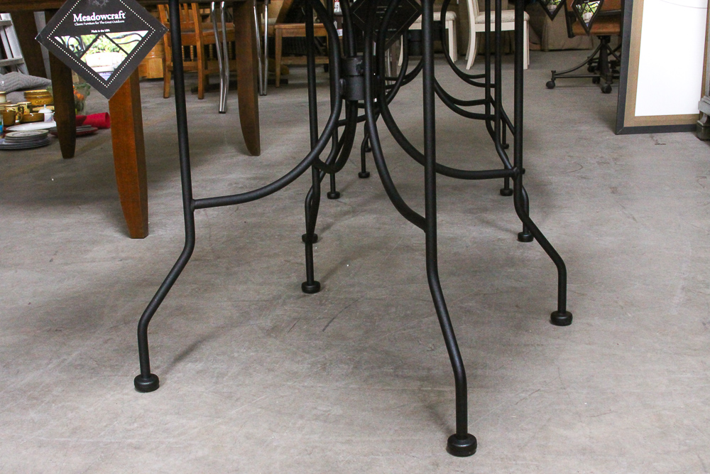 Meadowcraft Metal Patio Table