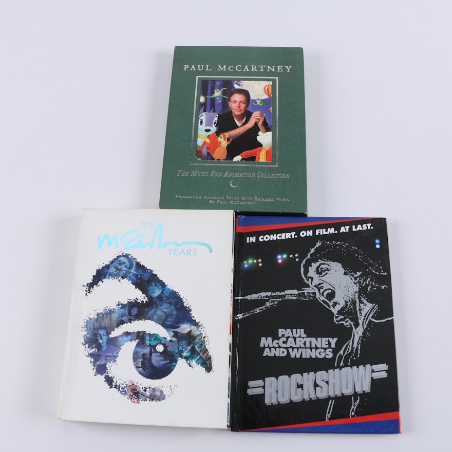 Paul McCartney DVDs Including "The Music And Animation Collection"