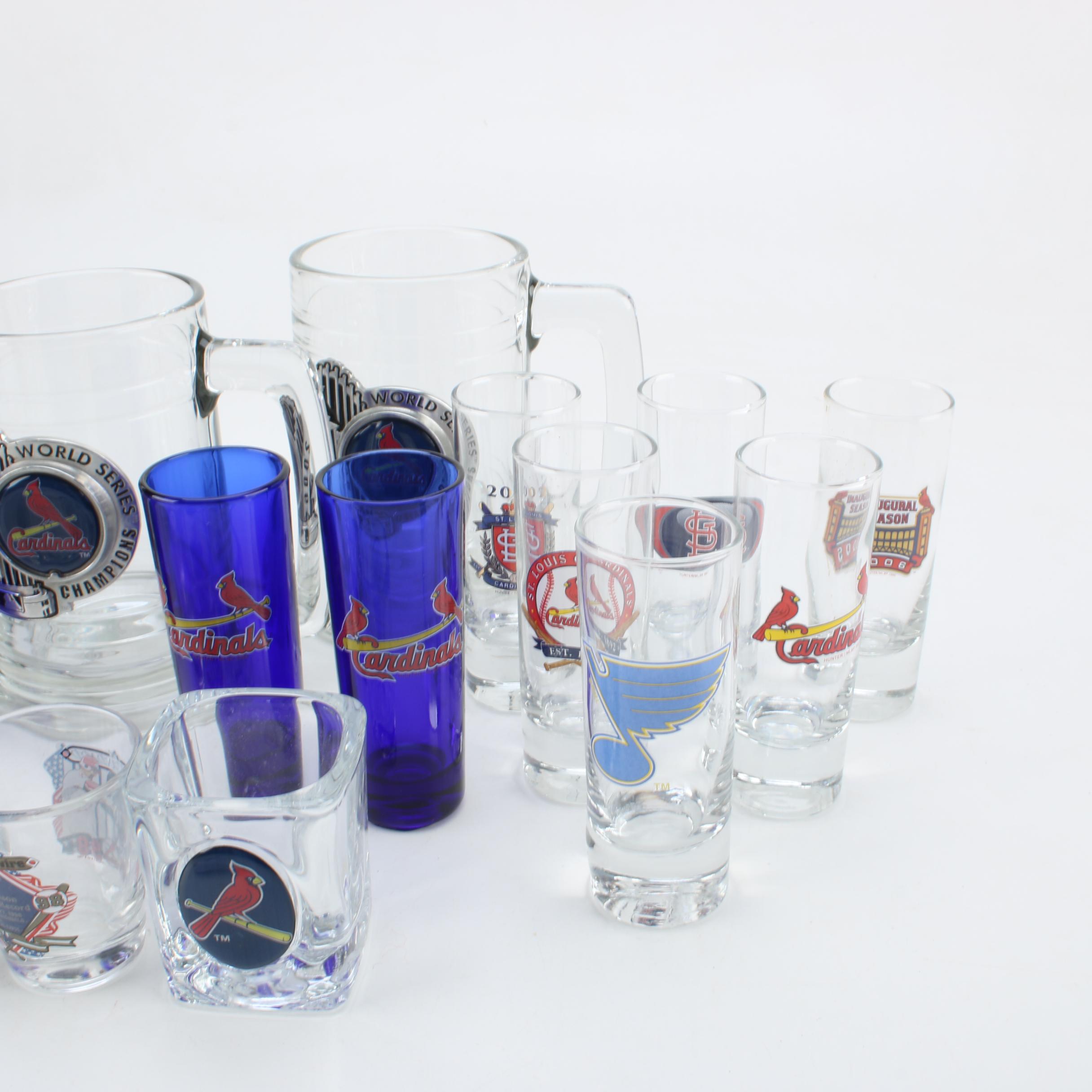 St. Louis Cardinals Glass Barware