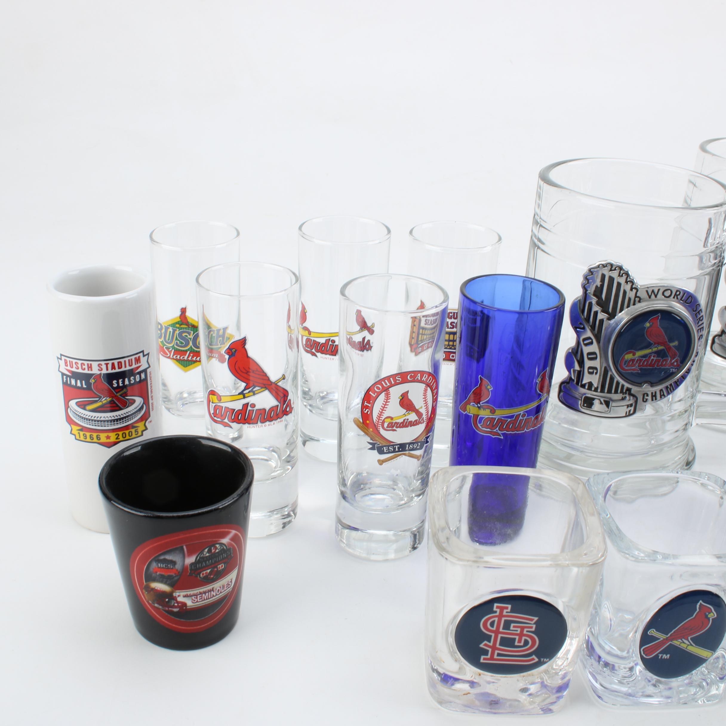 St. Louis Cardinals Glass Barware