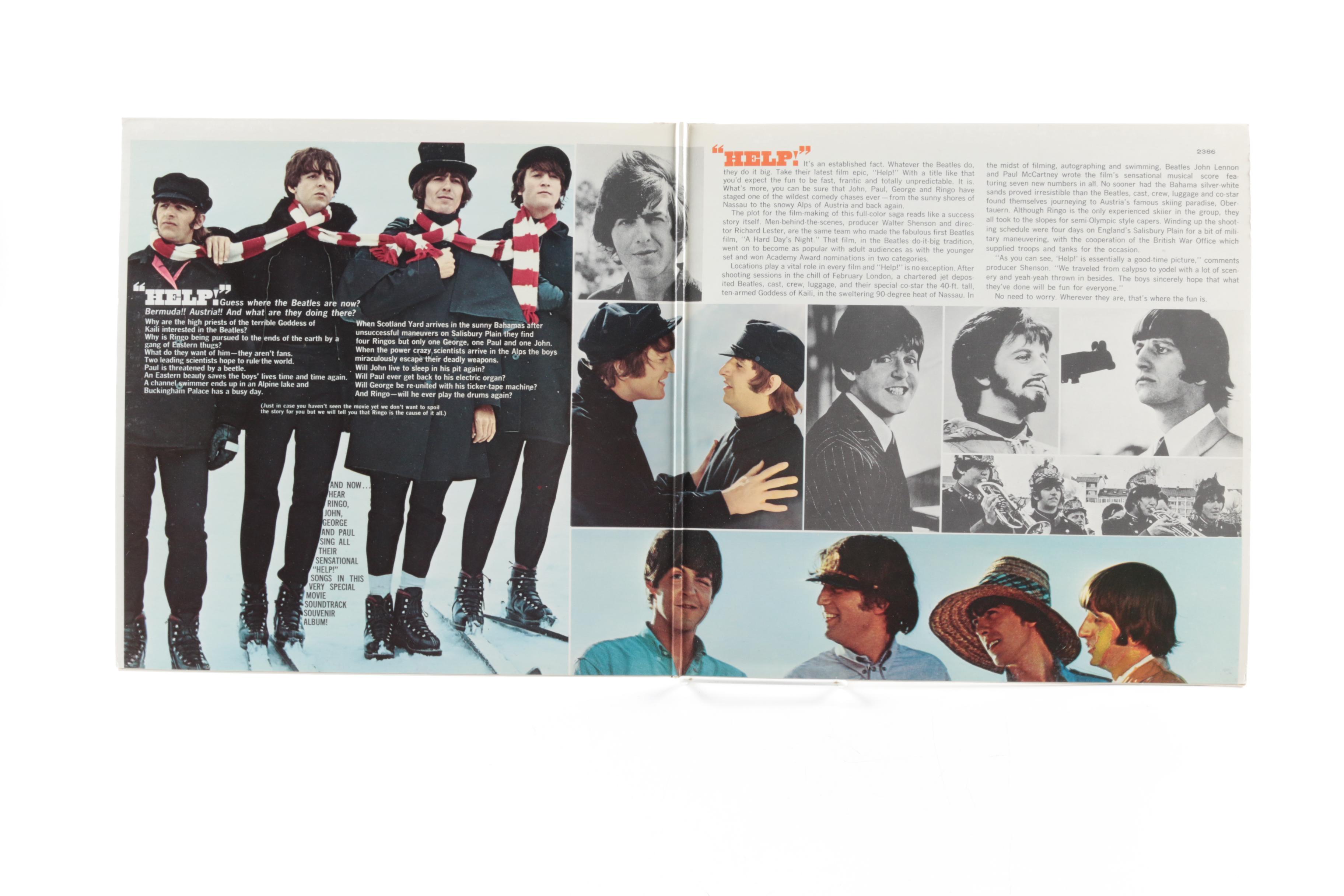 1978 The Beatles "Help!" Canadian Stereo Record Pressing