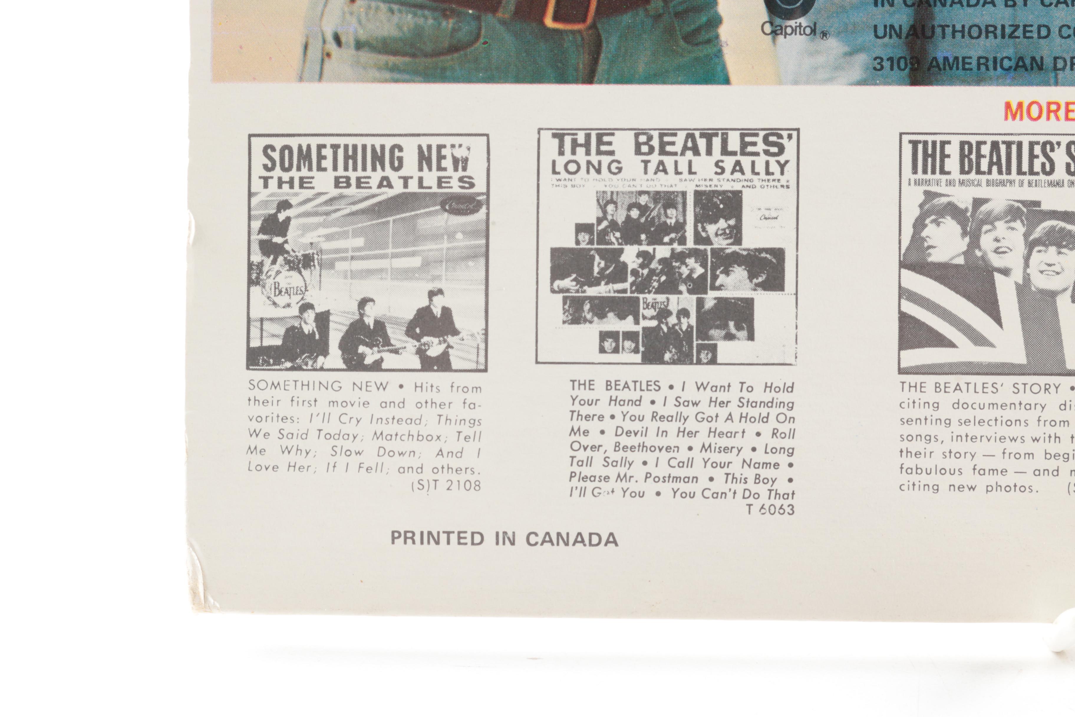 1978 The Beatles "Help!" Canadian Stereo Record Pressing