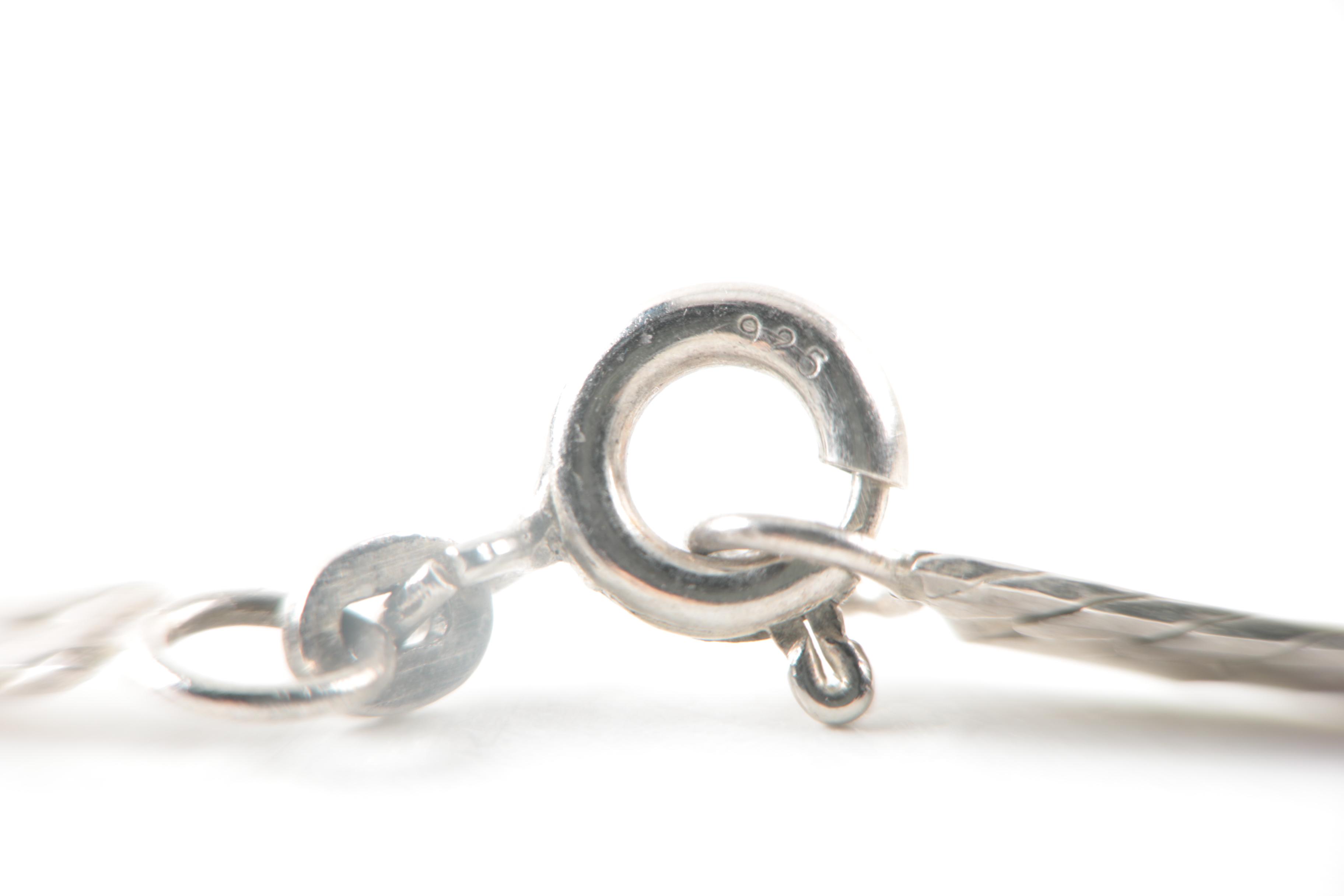 Sterling Silver Chain Selection with Cultured Pearl Pearl Necklace