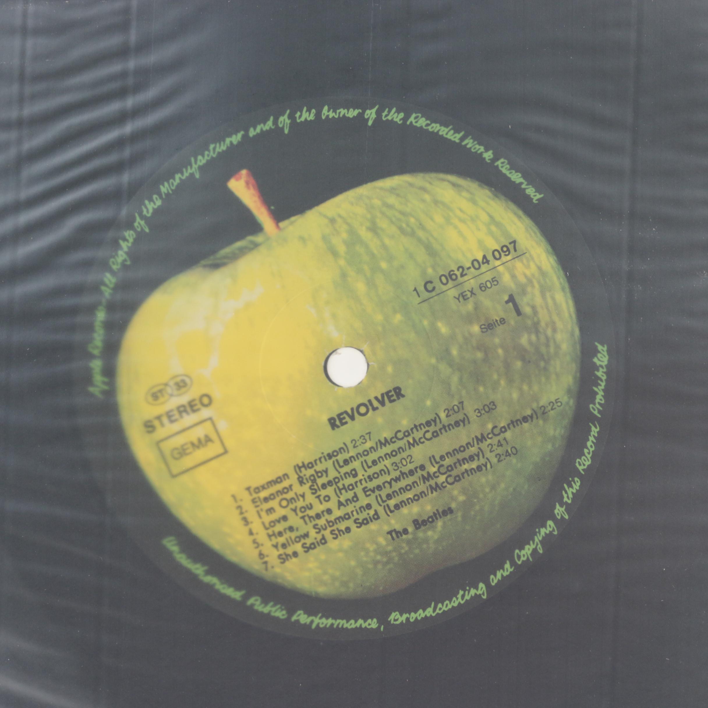 The Beatles "Revolver" German Stereo Record Pressing