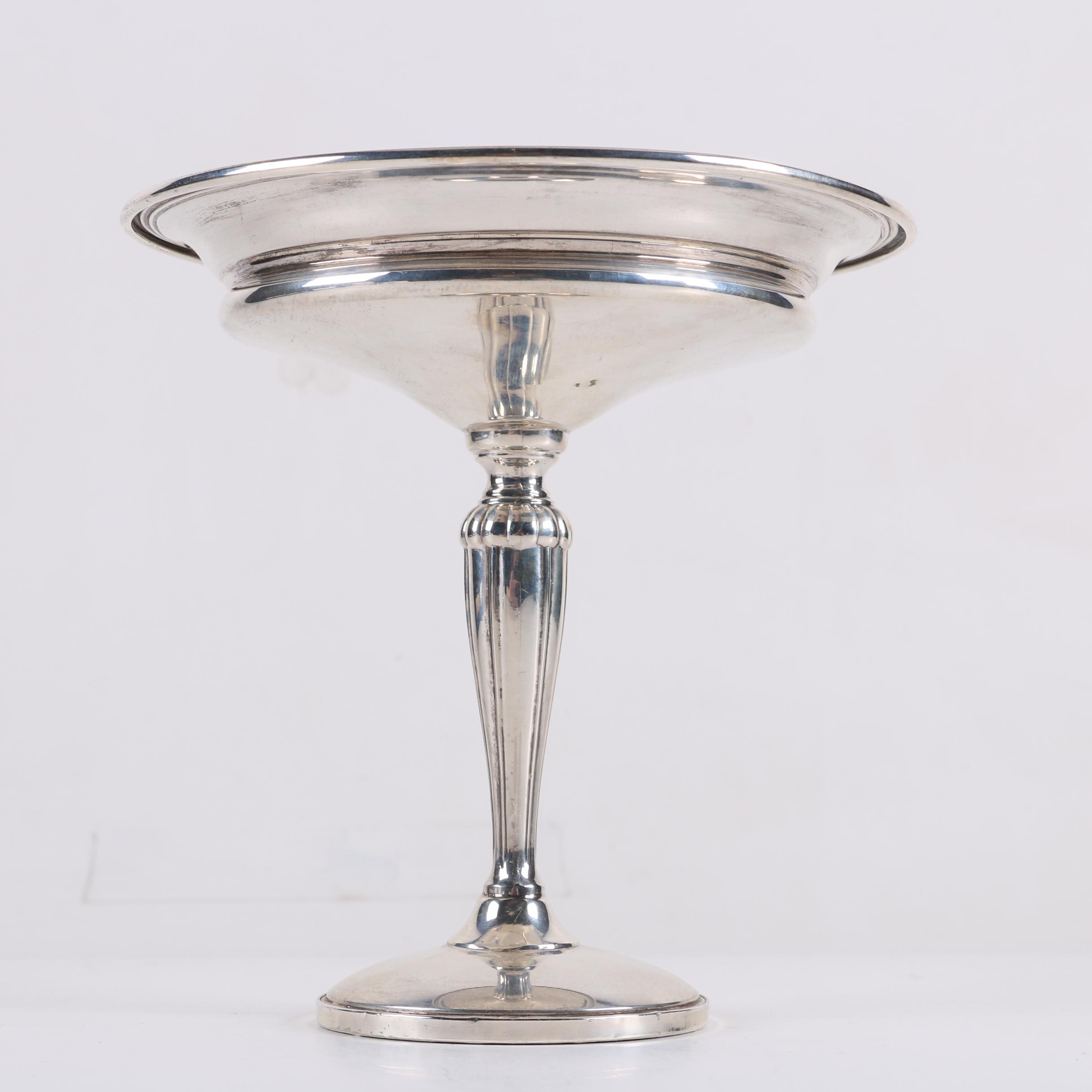 International Silver Co. Sterling Paul Revere Bowl with Other Sterling Tableware