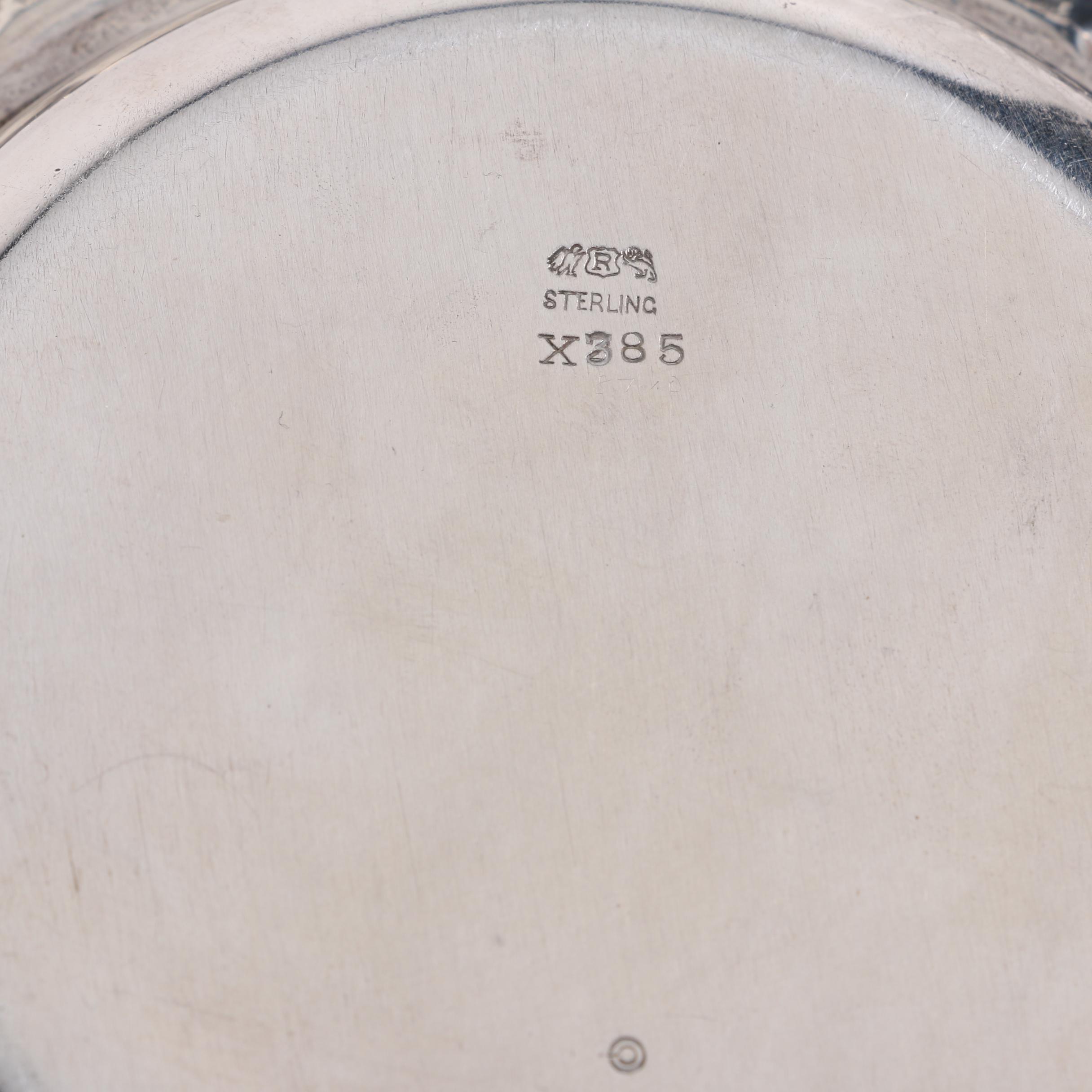 International Silver Co. Sterling Paul Revere Bowl with Other Sterling Tableware