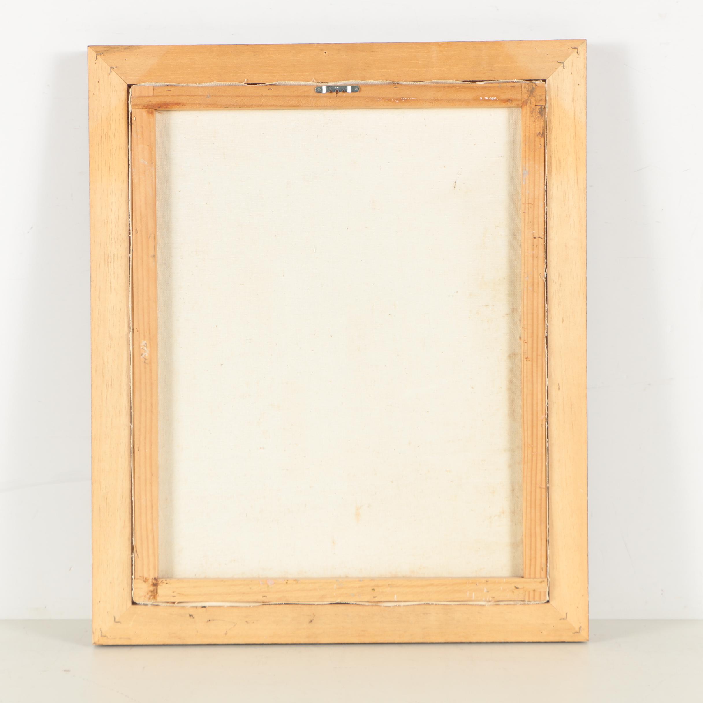 Juan Pascual Oil Painting of Village