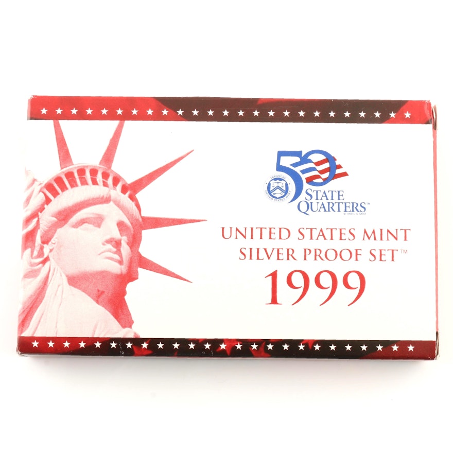 1999 U.S. Mint Silver Proof Set