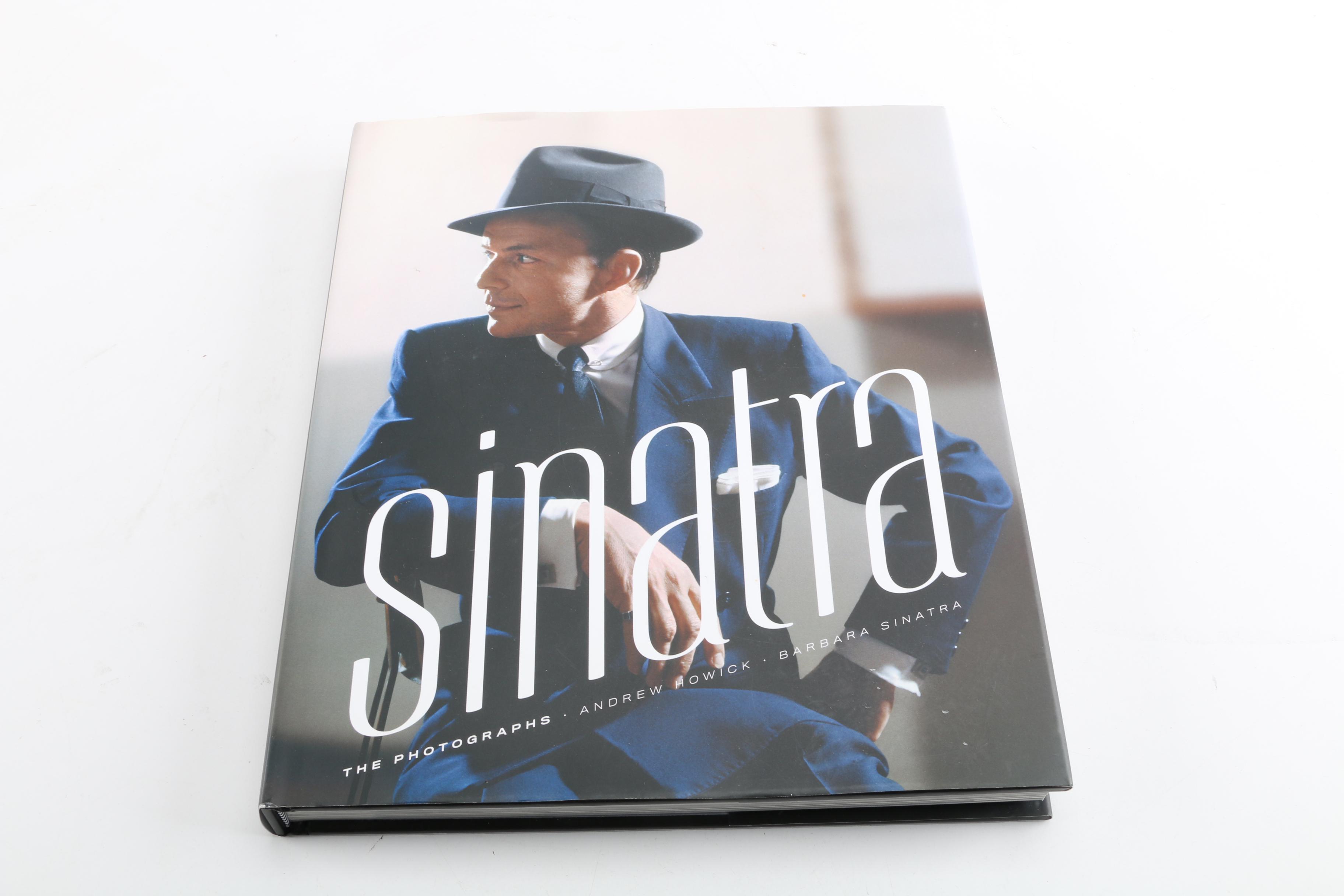 Frank Sinatra "Sinatra the Photographs" Book and Vinyl Records