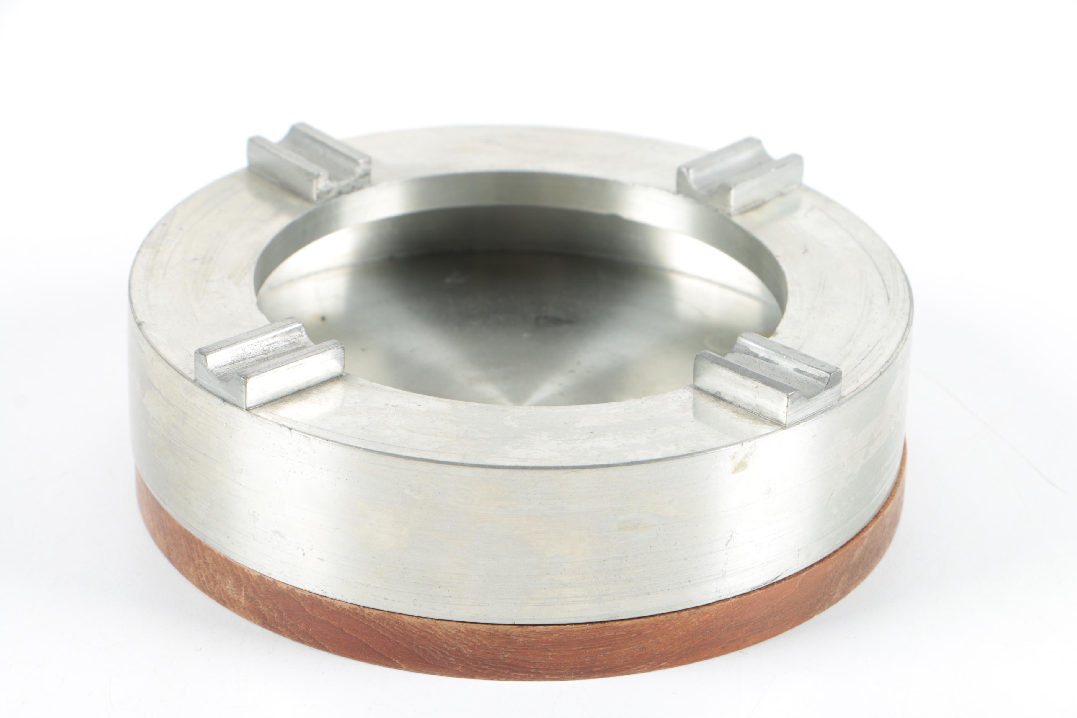 Mid Century Modern Style Selangor Pewter Ashtray