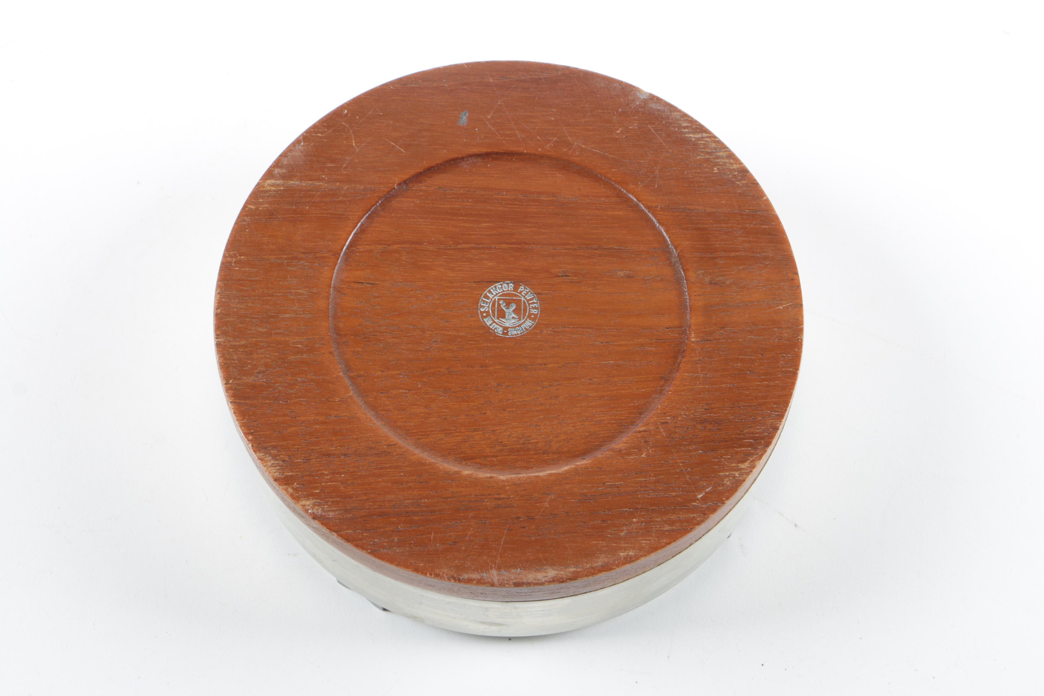 Mid Century Modern Style Selangor Pewter Ashtray