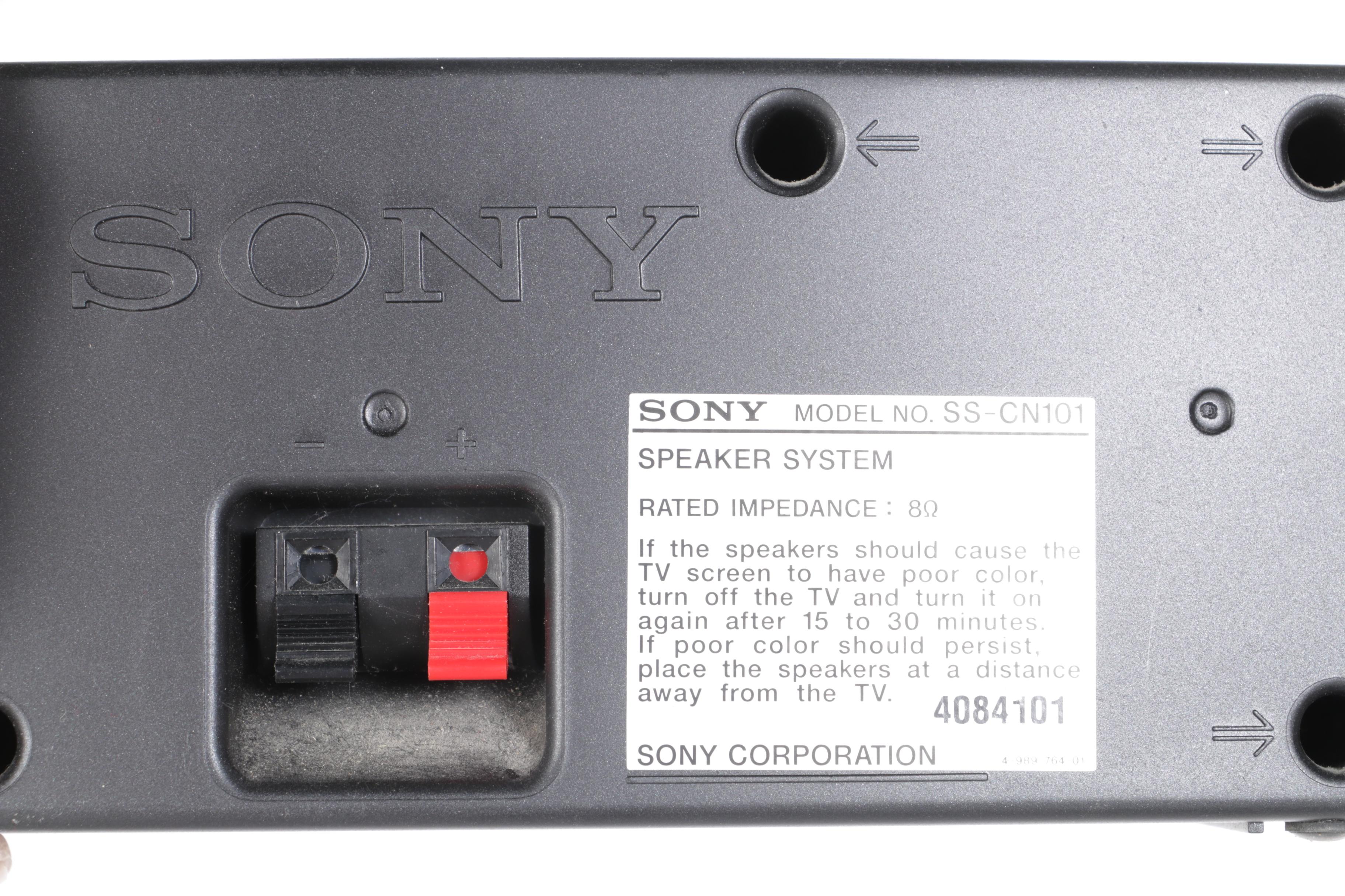 Sony Surround Sound Speakers with Stands