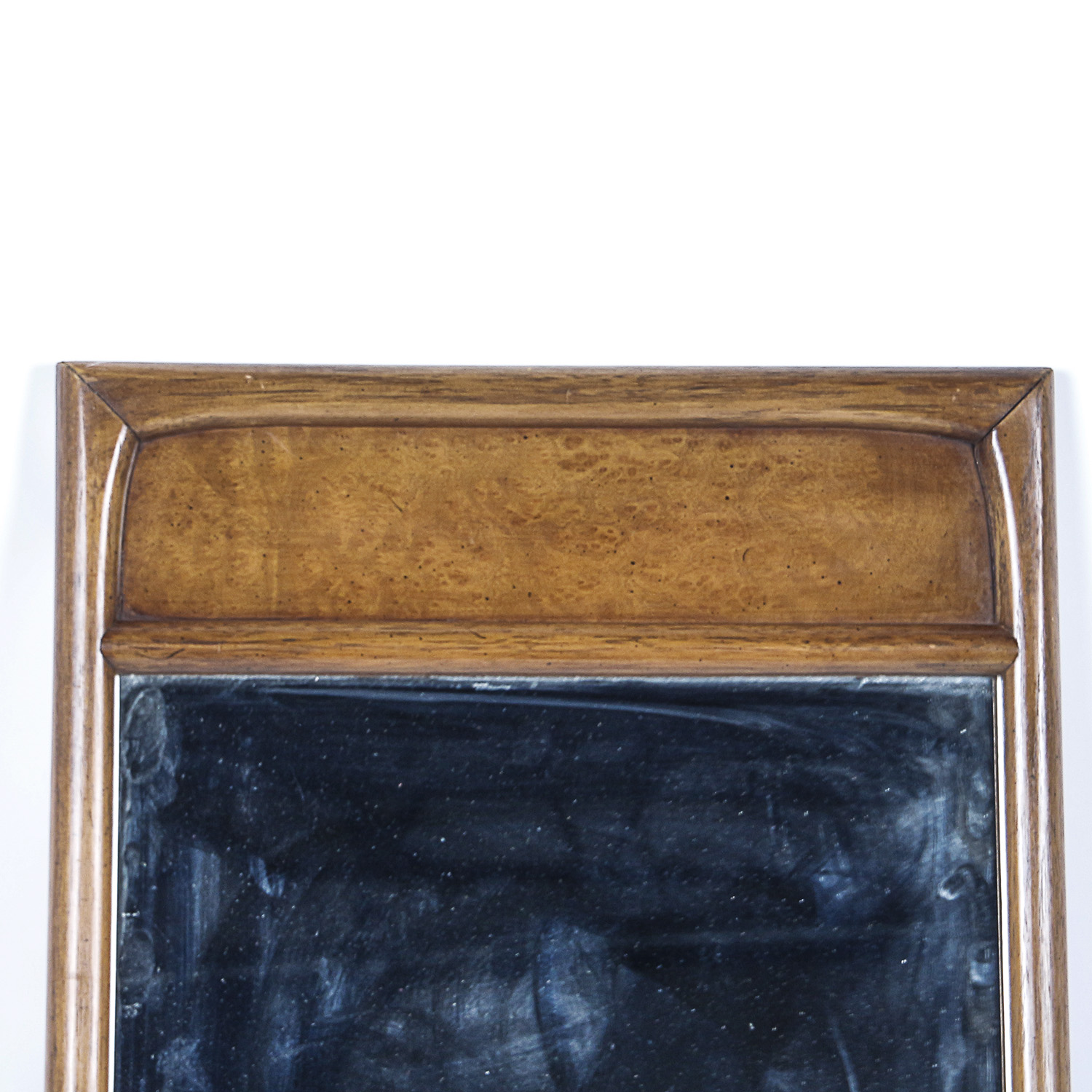 Arts and Crafts Style Oak Framed Full Length Mirror