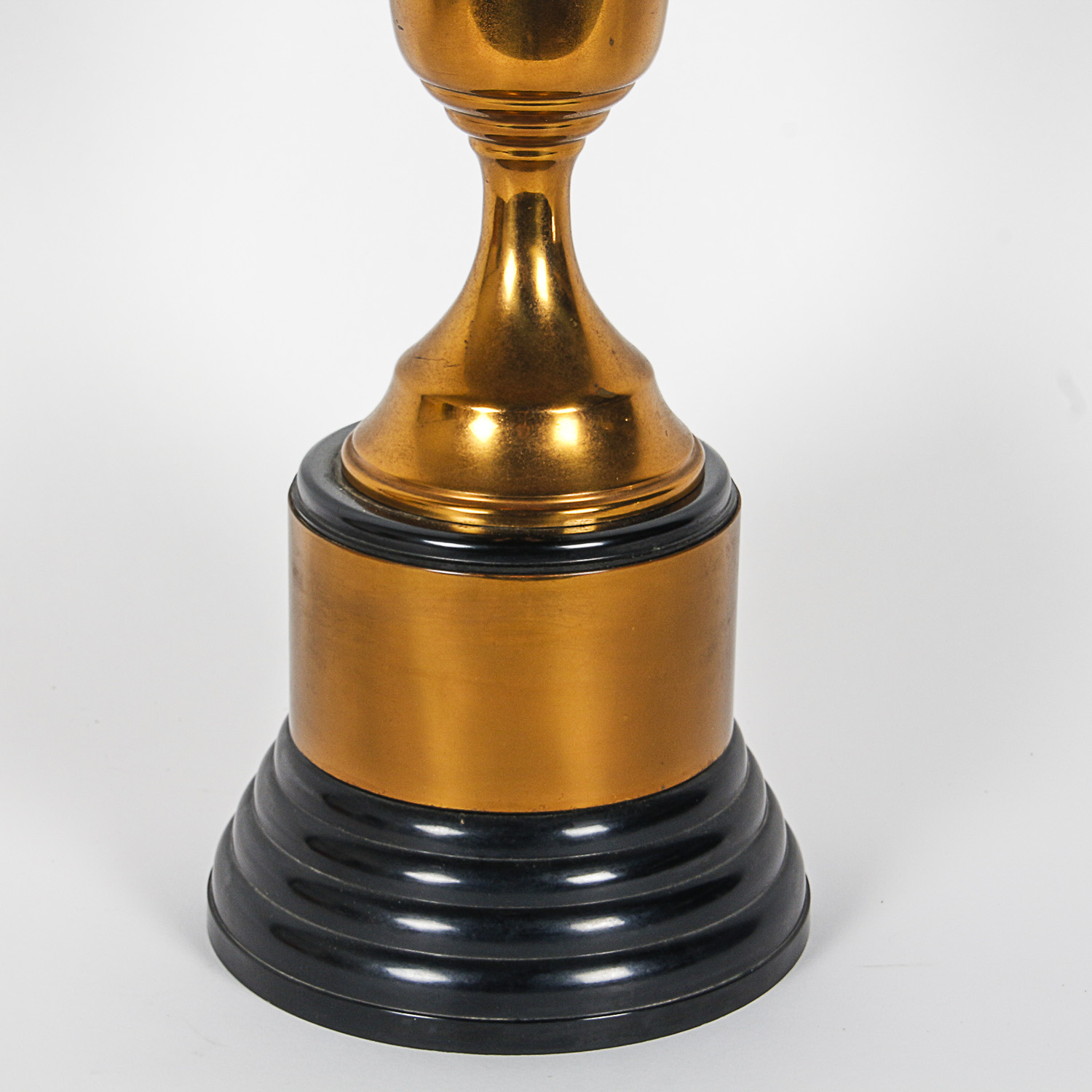 Art Deco Style Copper and Brass Tone Trophy by Dodge