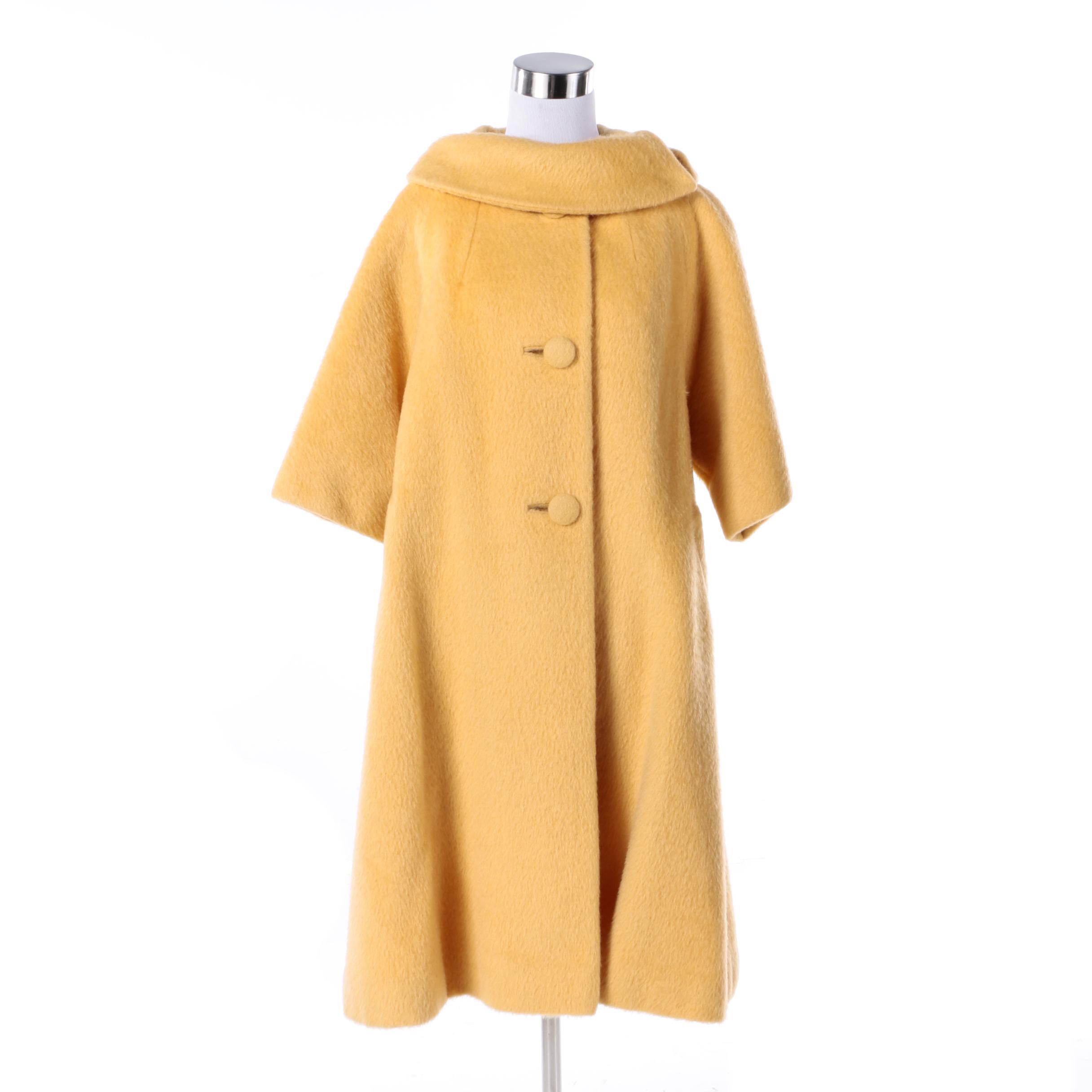 Vintage Lilli Ann Mohair Coat EBTH