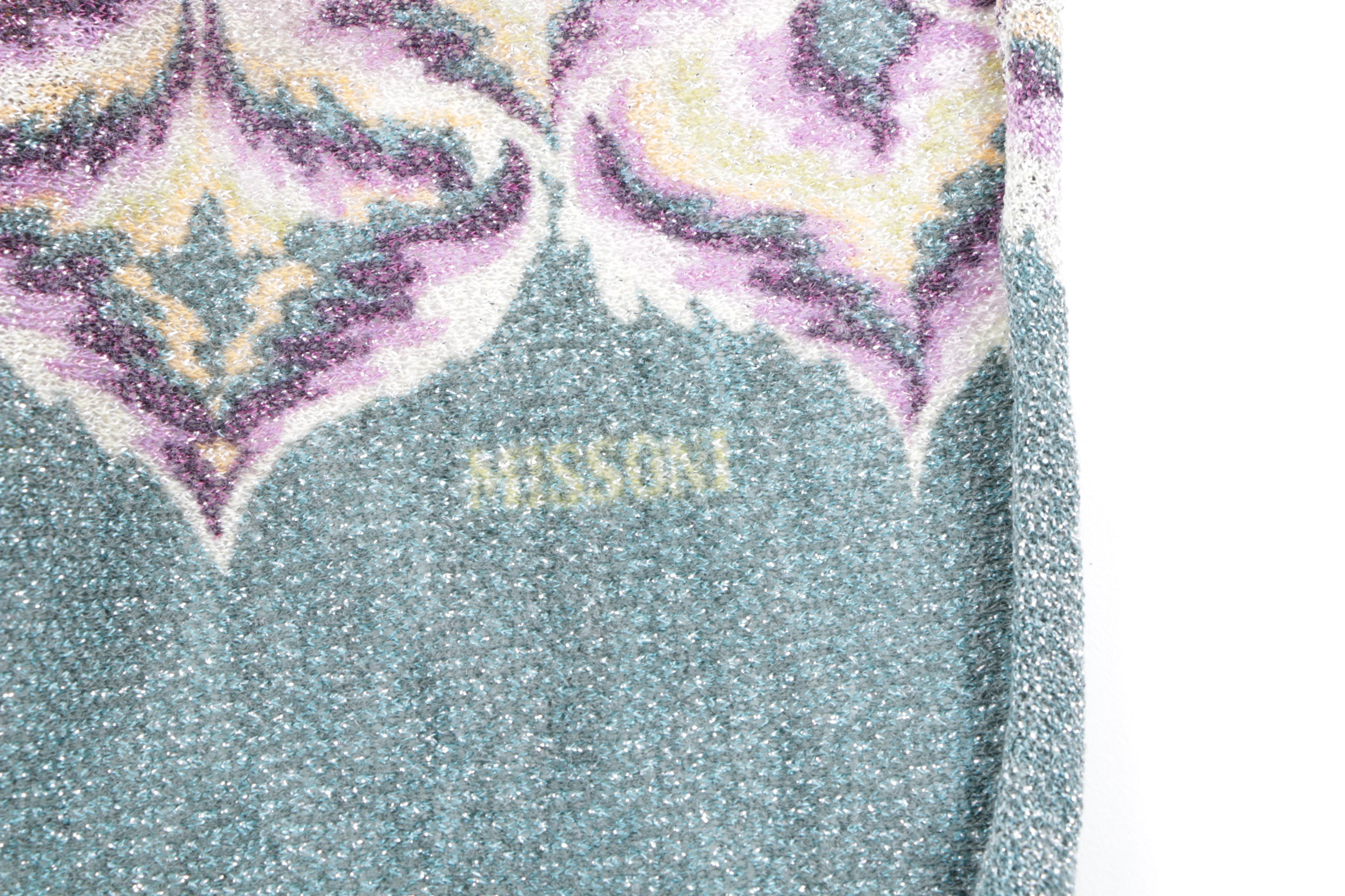 Women's Missoni Foulard Wool Blend Scarf, Made in Italy