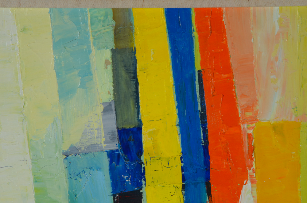 Georges Choquet Perez Abstract Oil Painting on Canvas