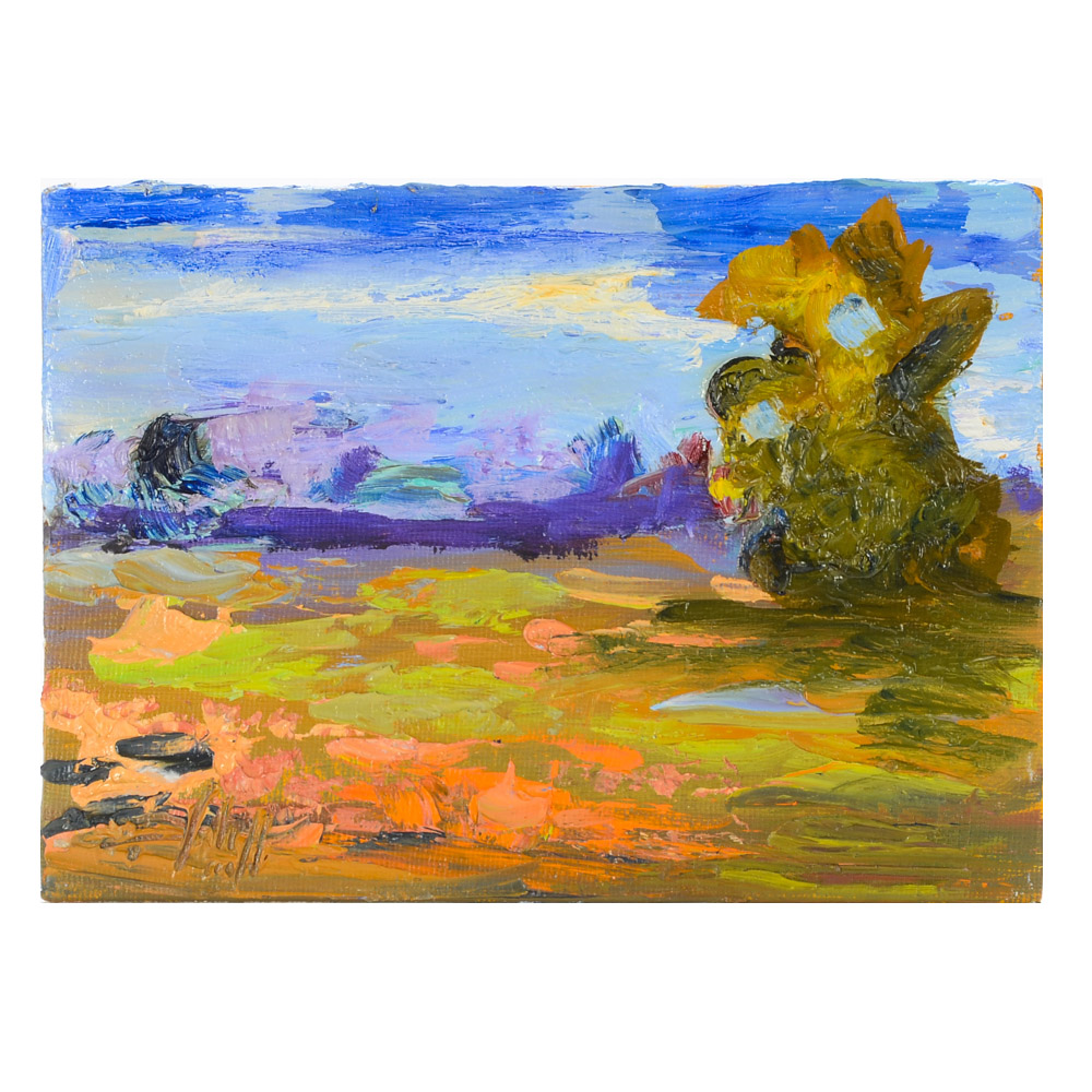 Delilah Oil Painting "Modern Landscape"