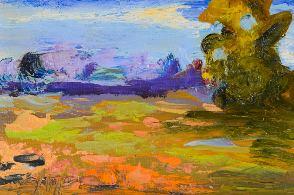 Delilah Oil Painting "Modern Landscape"