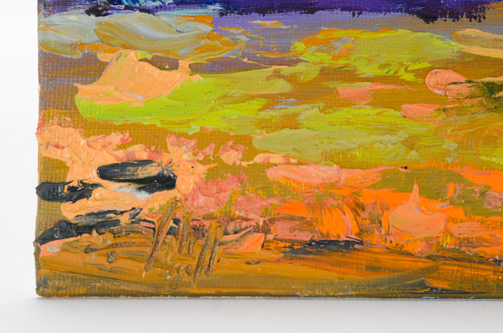 Delilah Oil Painting "Modern Landscape"