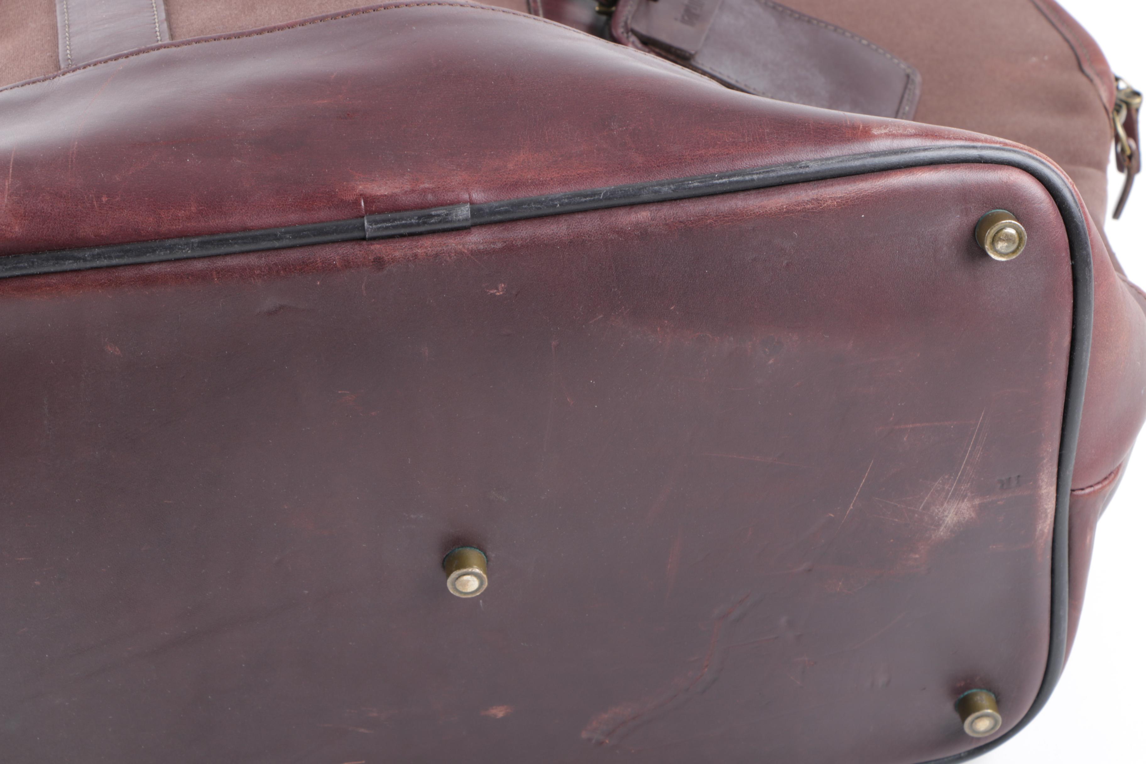 Vintage Hartmann Canvas and Leather Weekender Bag