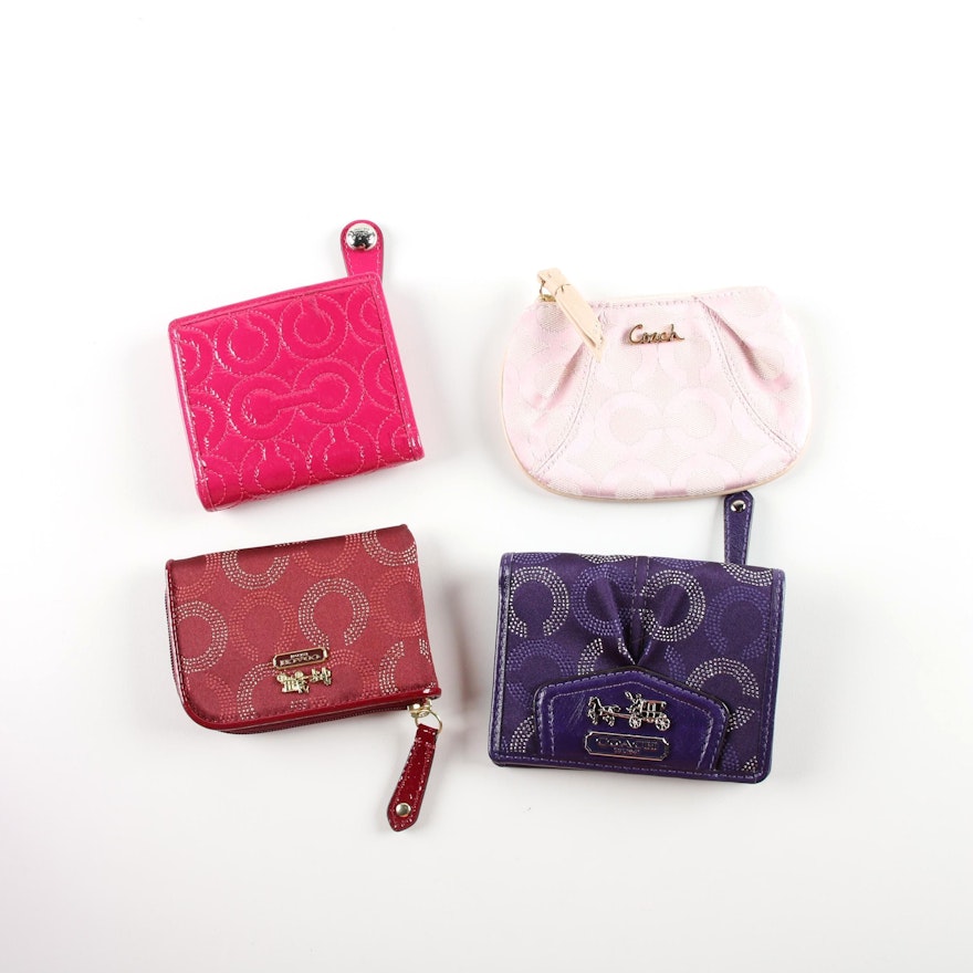 Coach Wallets and Coin Purses