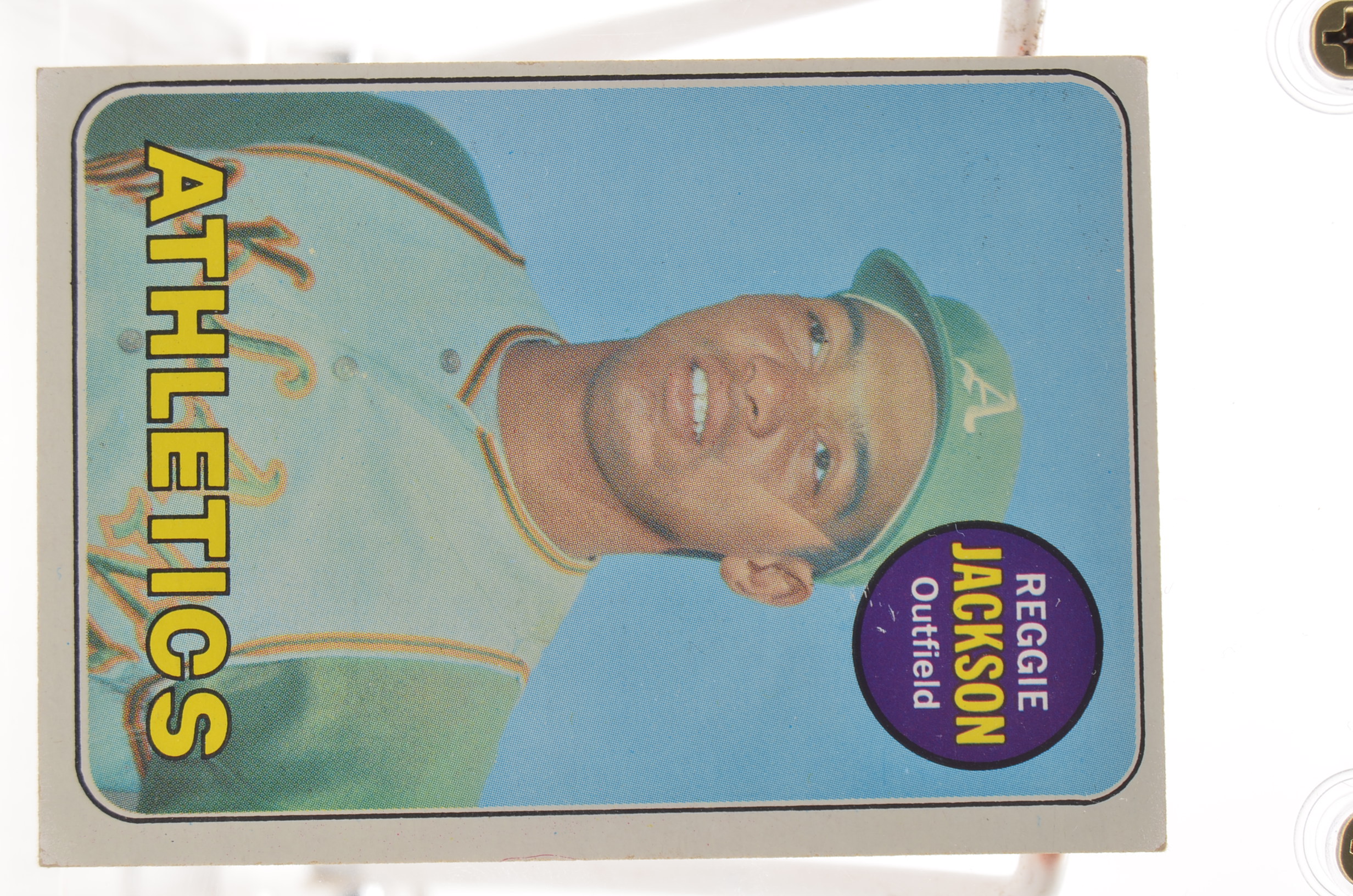 1969 Reggie Jackson Topps Rookie Baseball Card