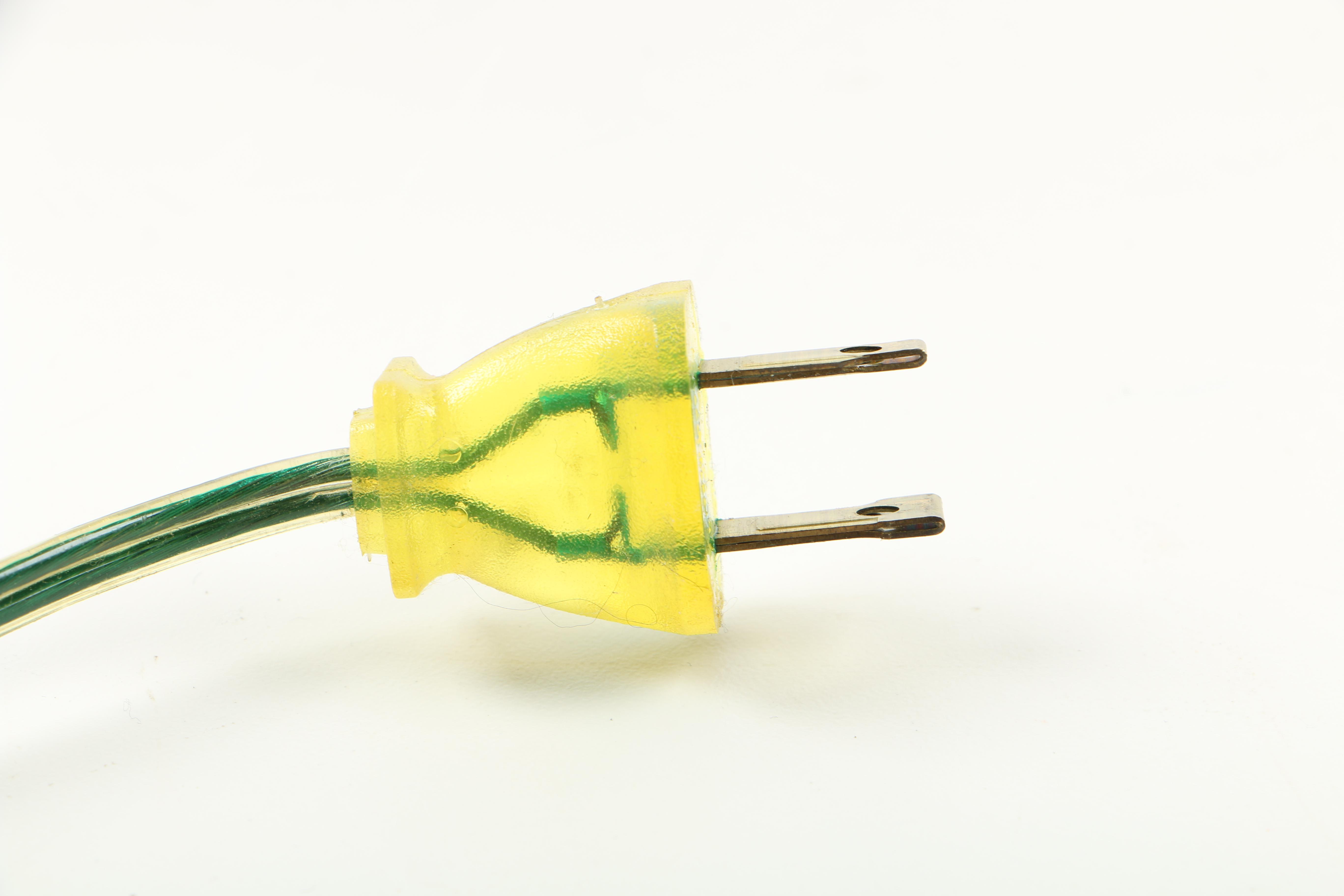 Ethan Allen Yellow Ceramic Table Lamp and Glass Accent Lamp