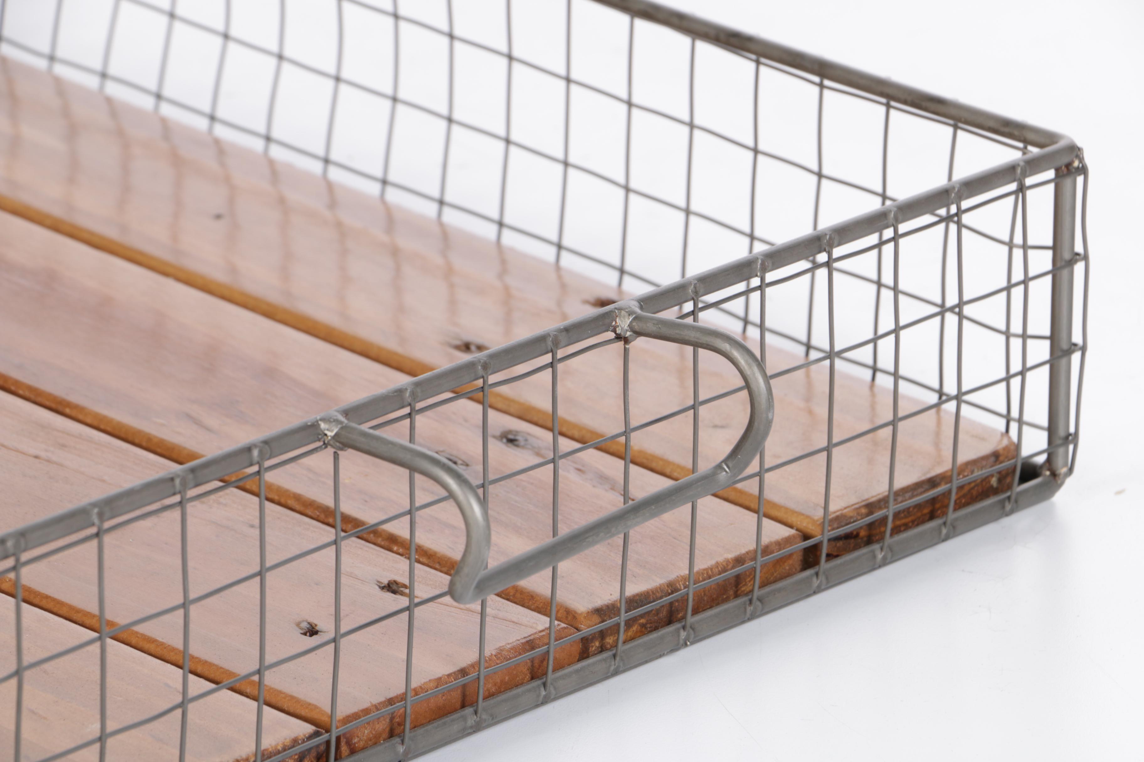 Vintage Metal Bar Cart