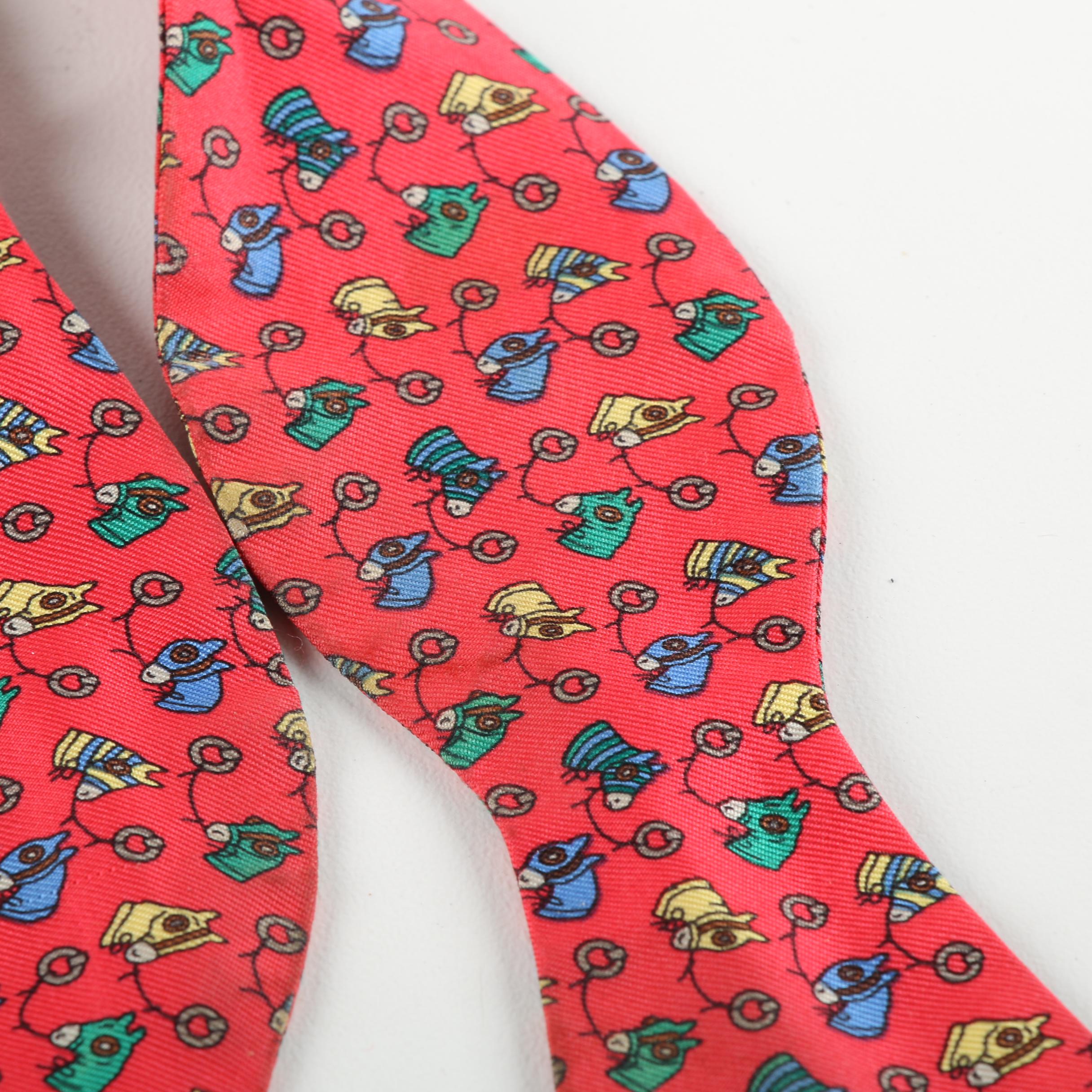 Vintage Hermès Silk Bow Ties