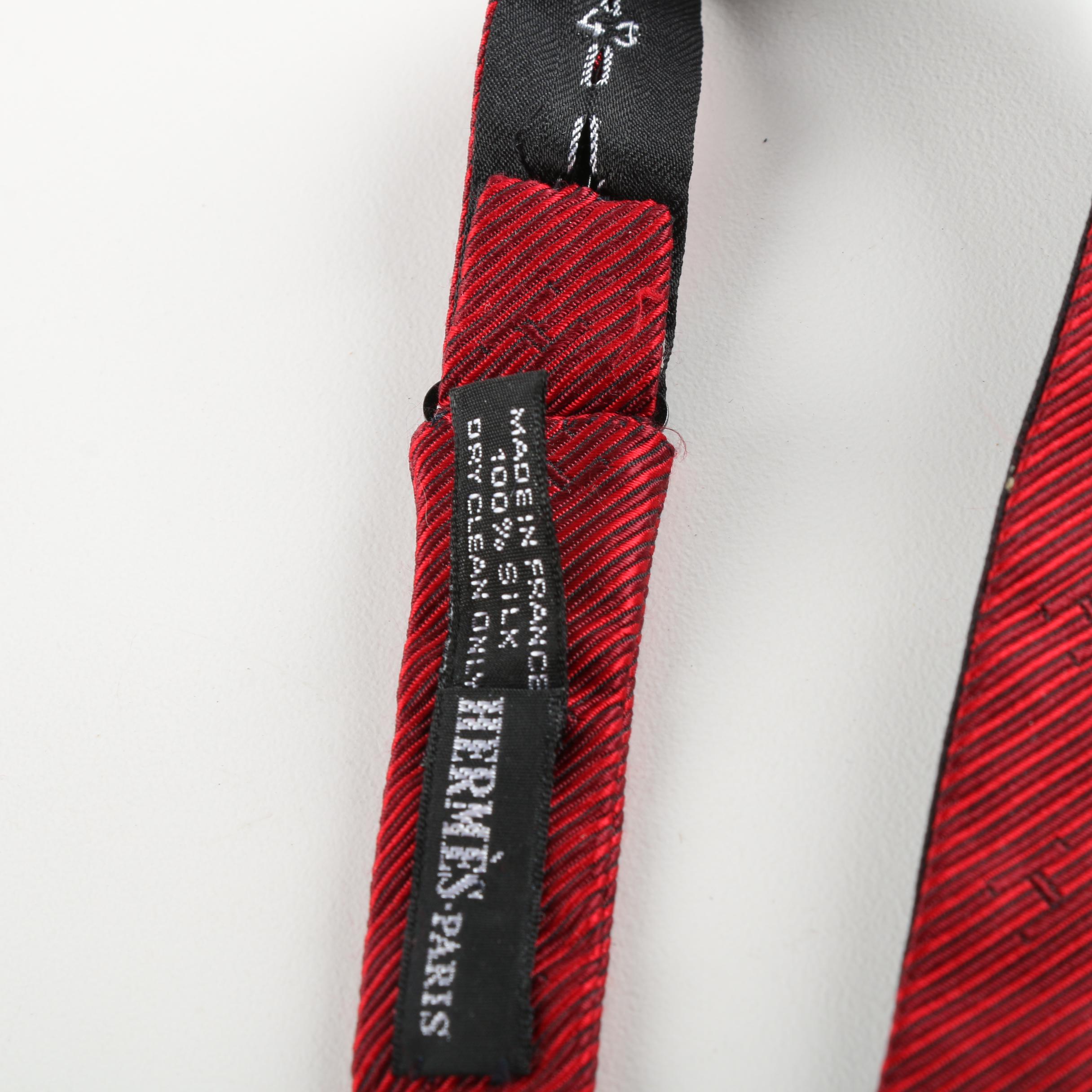 Vintage Hermès Silk Bow Ties