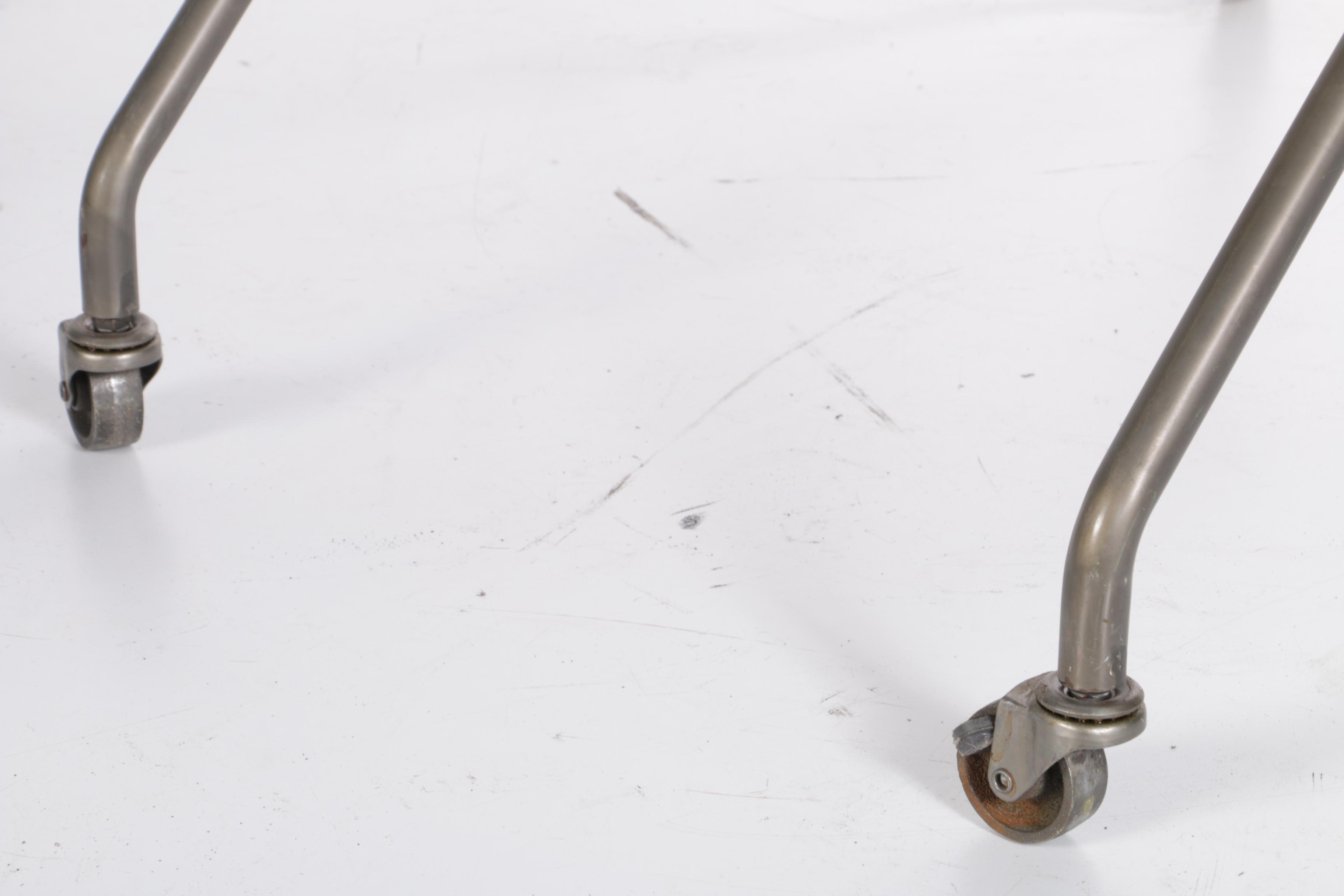 Vintage Metal Bar Cart