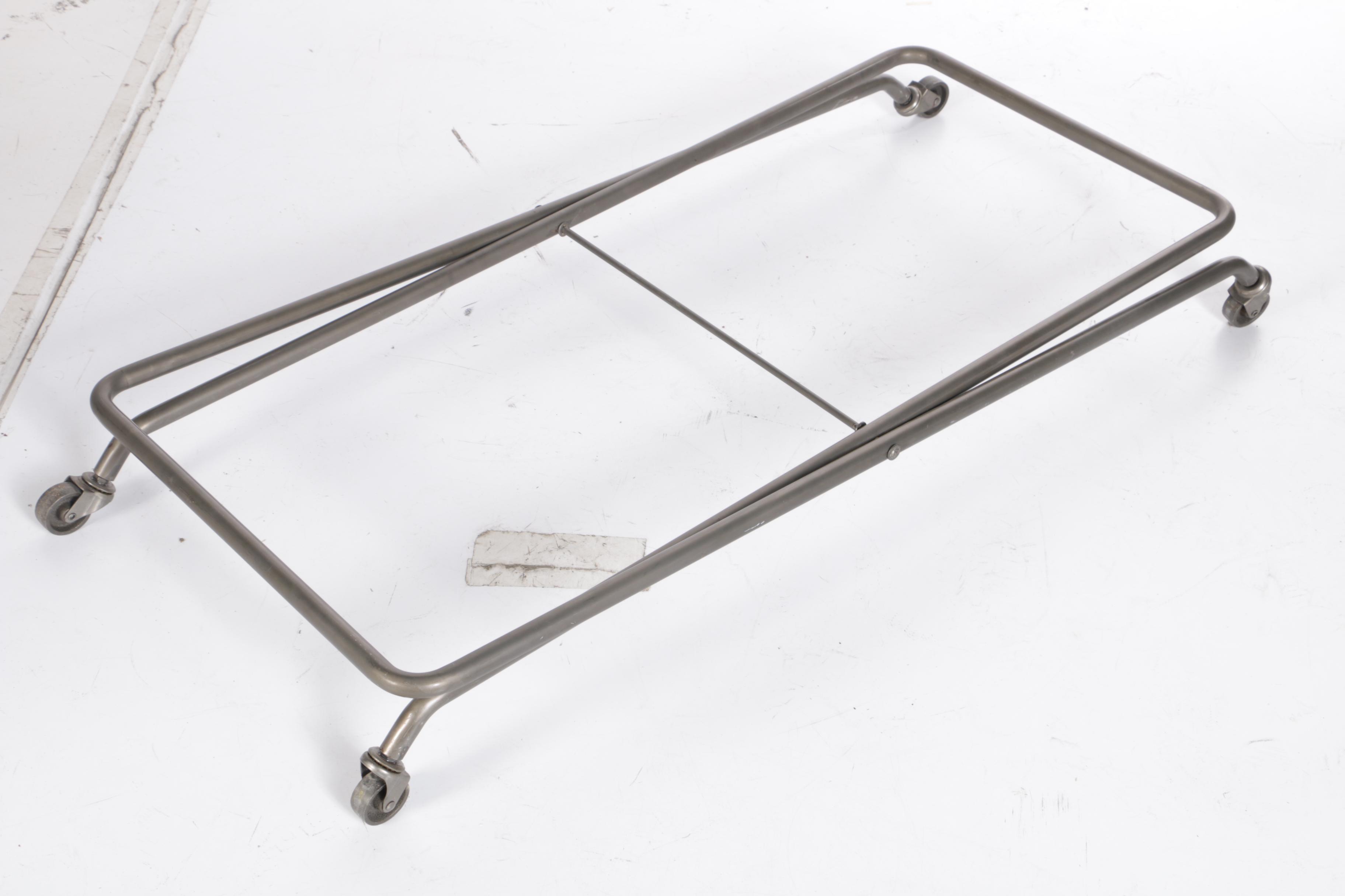 Vintage Metal Bar Cart