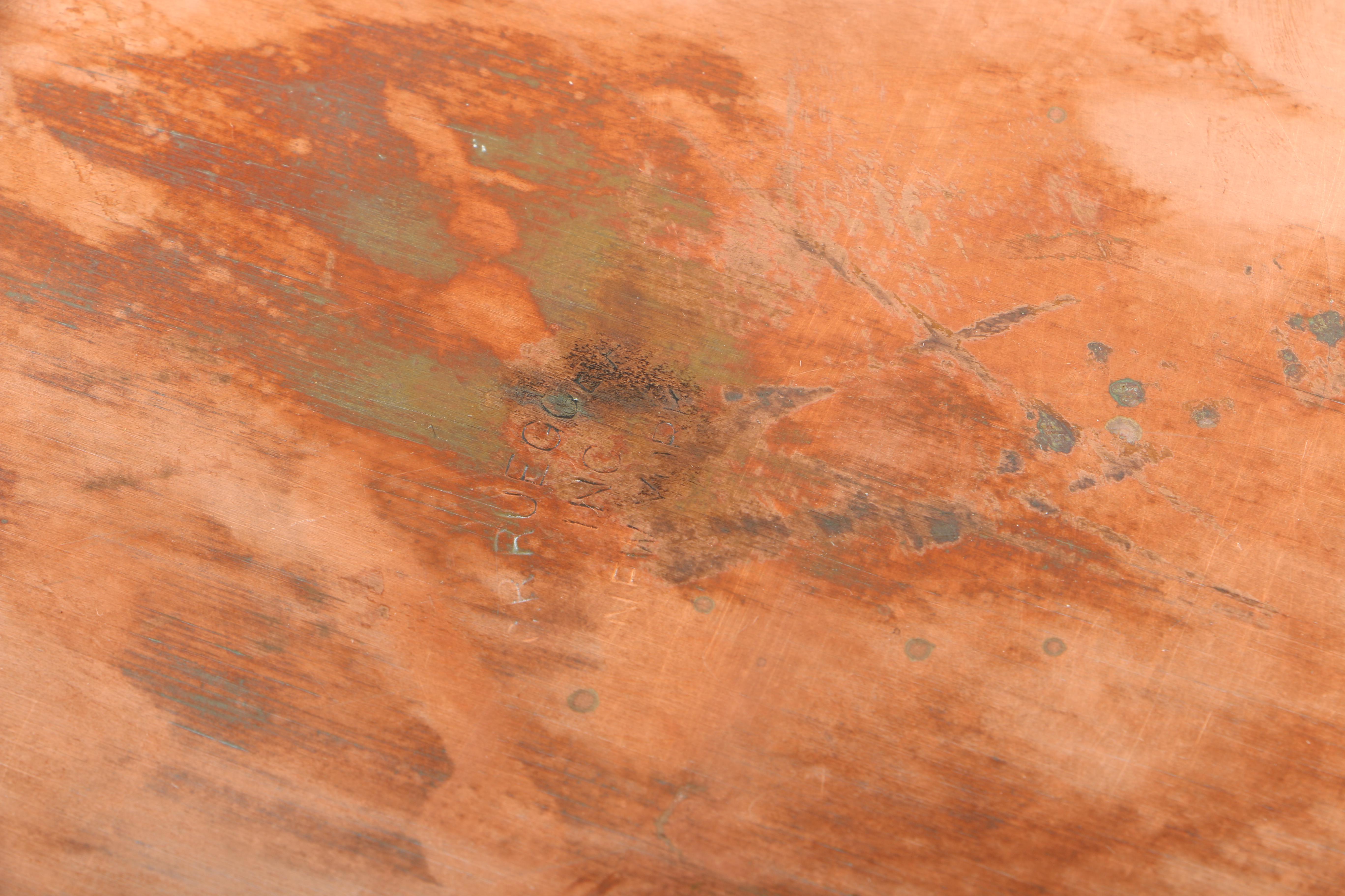 C.R. Ruegger Copper And Brass Chafing Dish