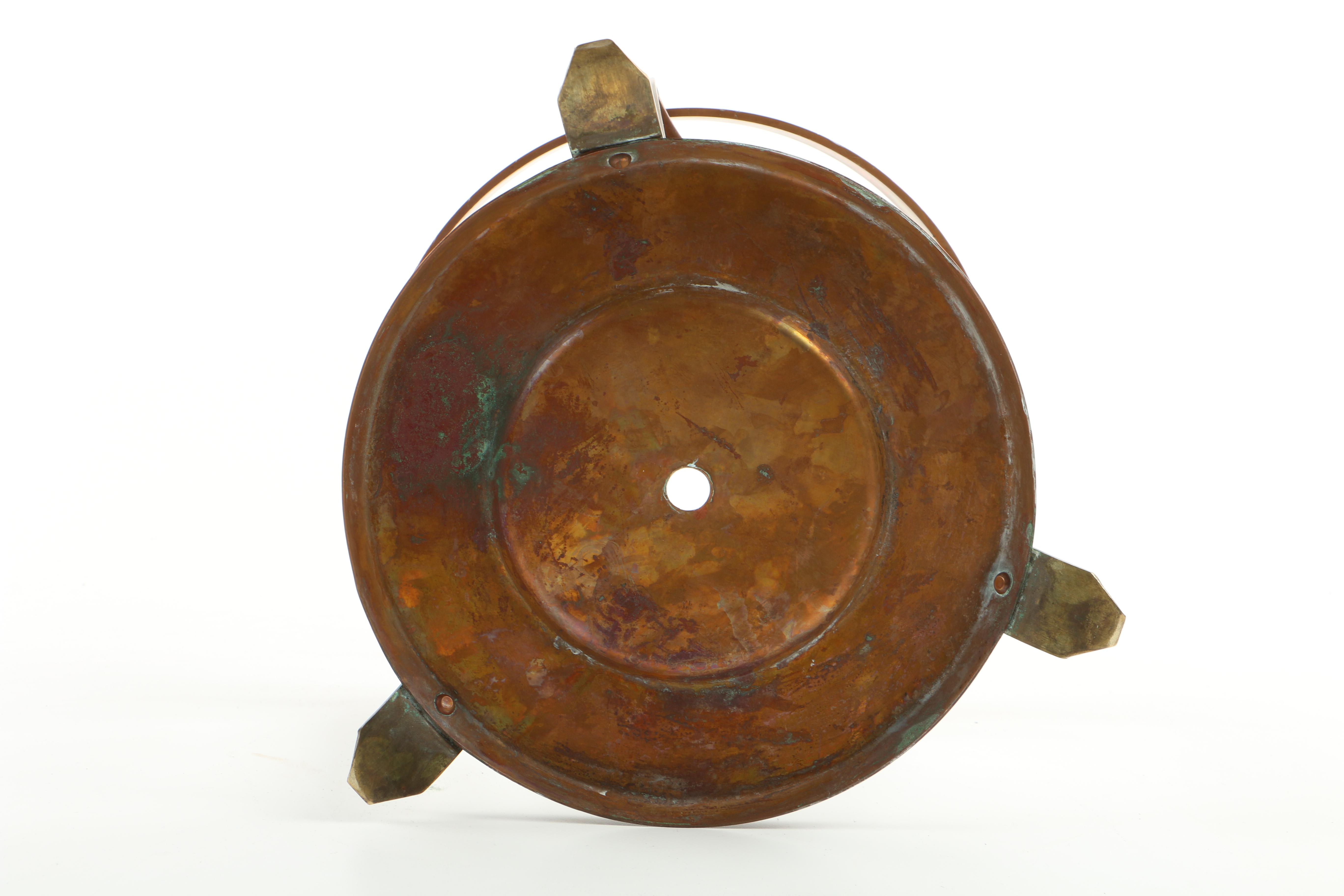 C.R. Ruegger Copper And Brass Chafing Dish