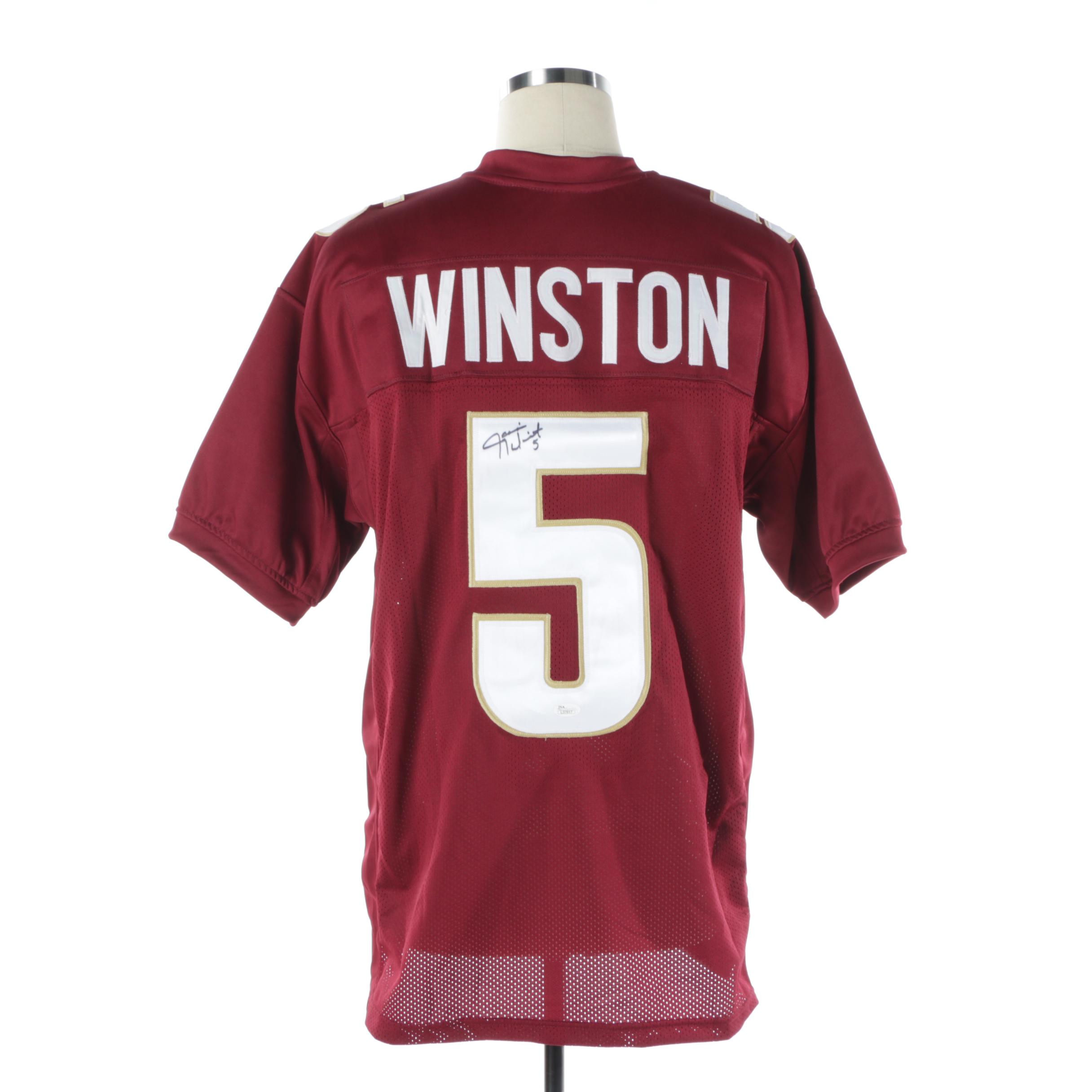 Jameis Winston Autographed Florida State Jersey - JSA COA