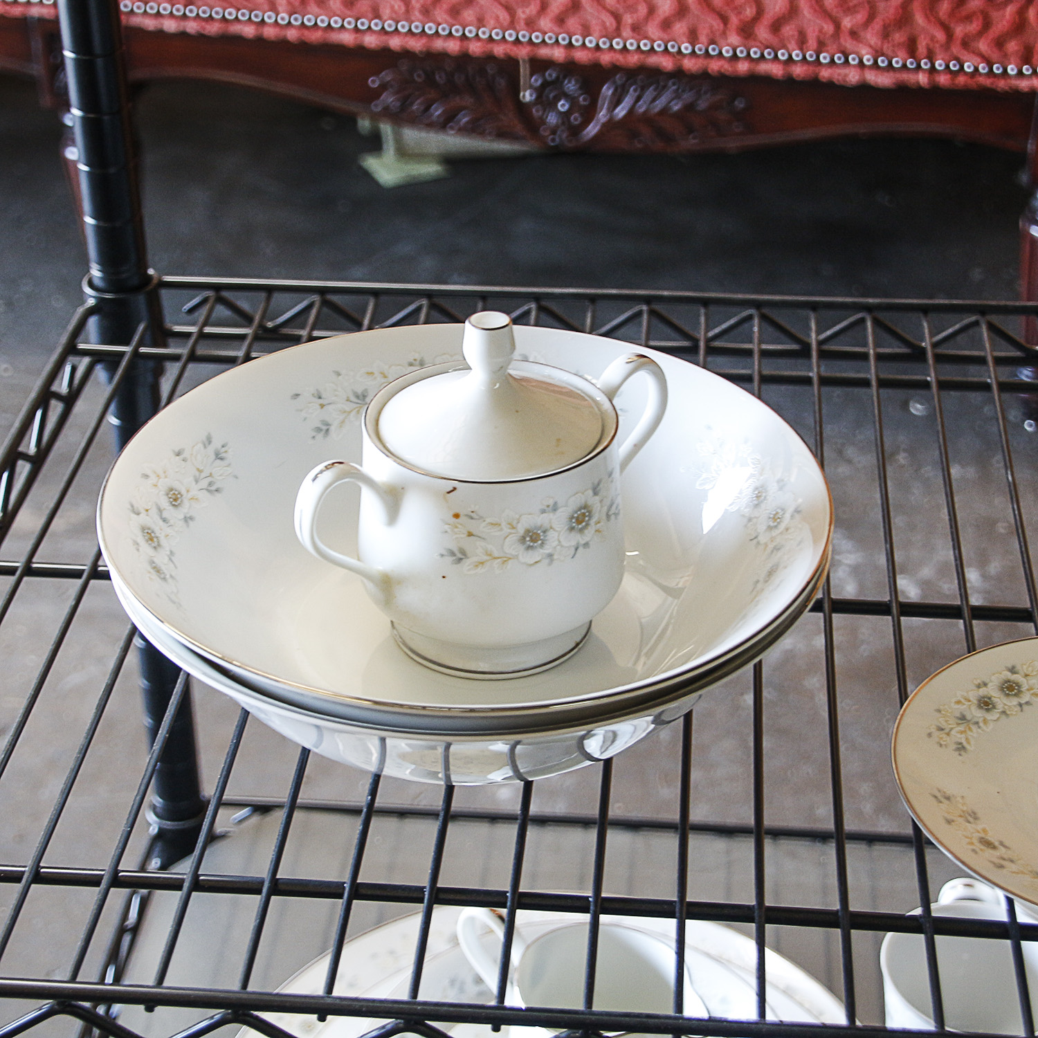 Seventy Seven Piece Collection of Carlton China "Andover" Dinnerware