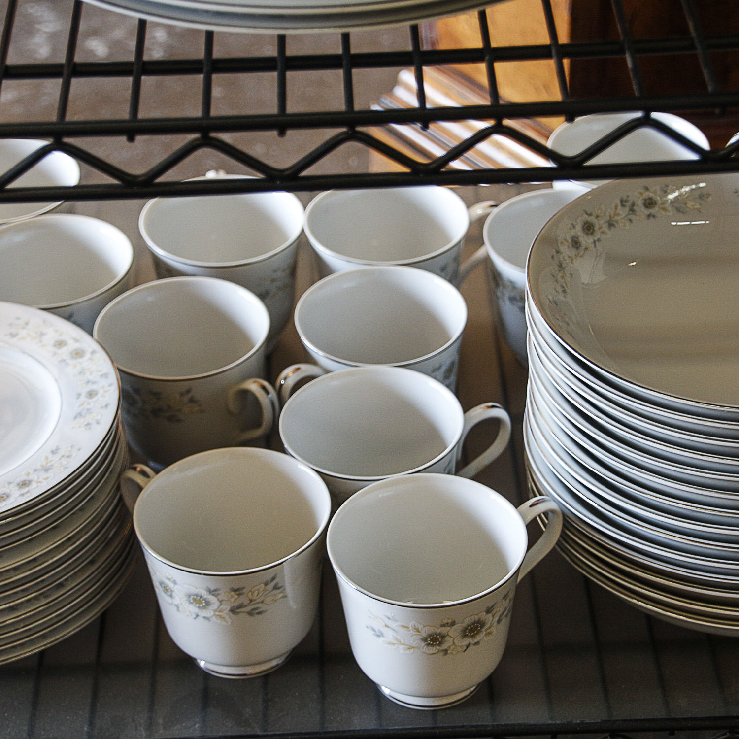 Seventy Seven Piece Collection of Carlton China "Andover" Dinnerware