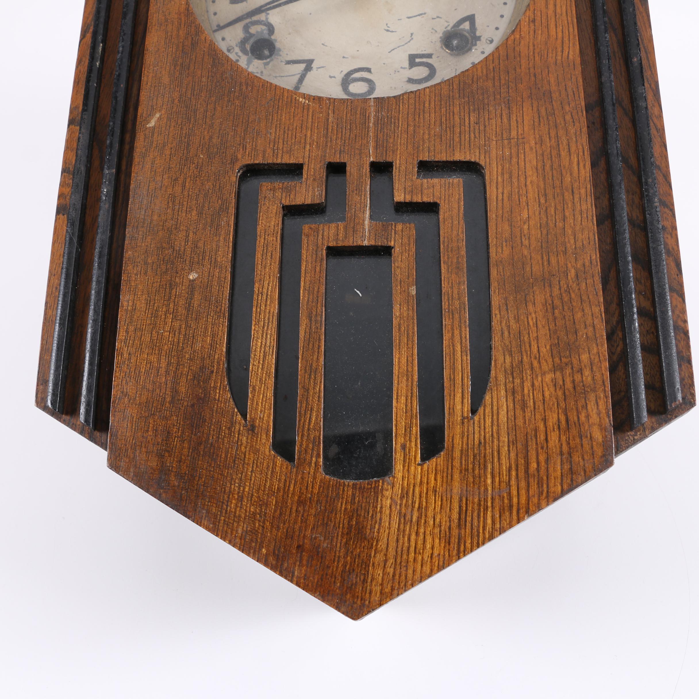 Vintage Seikosha Art Deco Wall Clock