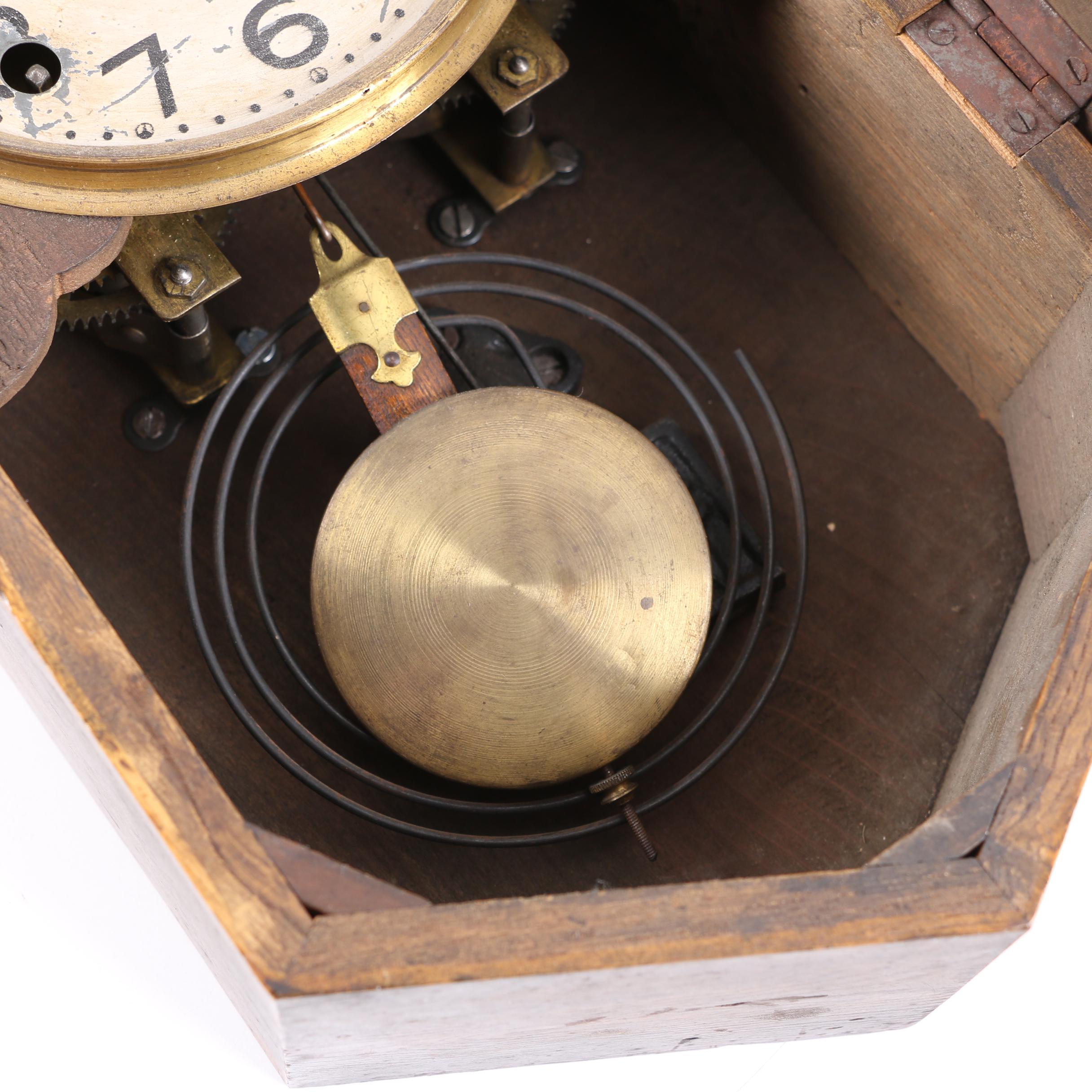 Vintage Seikosha Art Deco Wall Clock